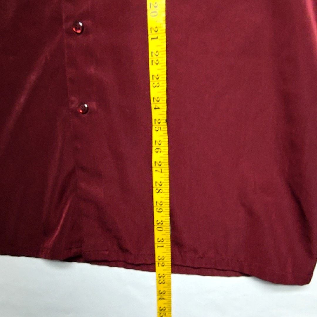 Vintage Vintage Scorpion Embroidered Button Up Red Mens Medium Size US M / EU 48-50 / 2 - 8 Thumbnail