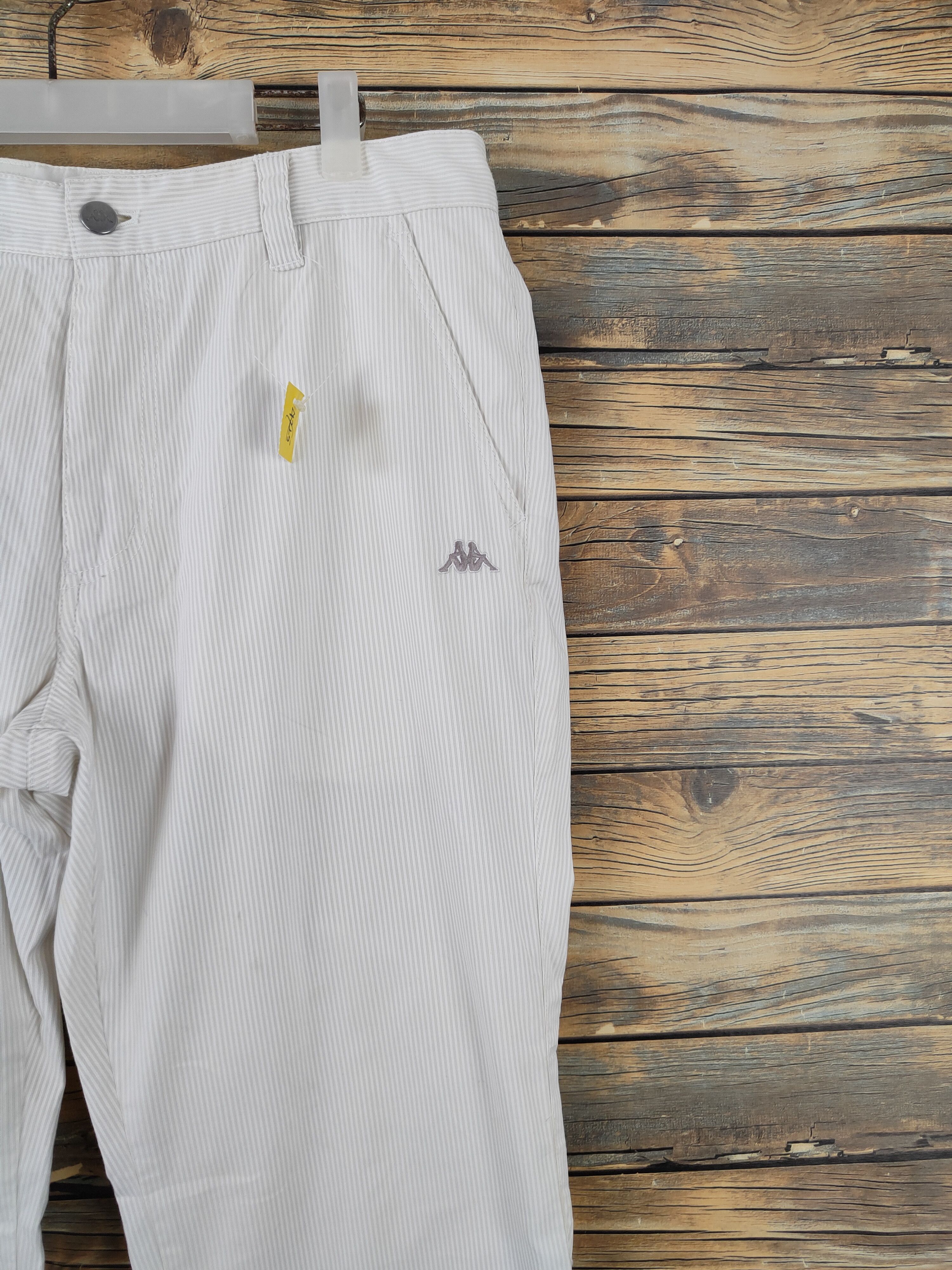 Kappa Kappa White Multipocket Tactical Cargo Pants #W1853 Size US 35 - 6 Thumbnail
