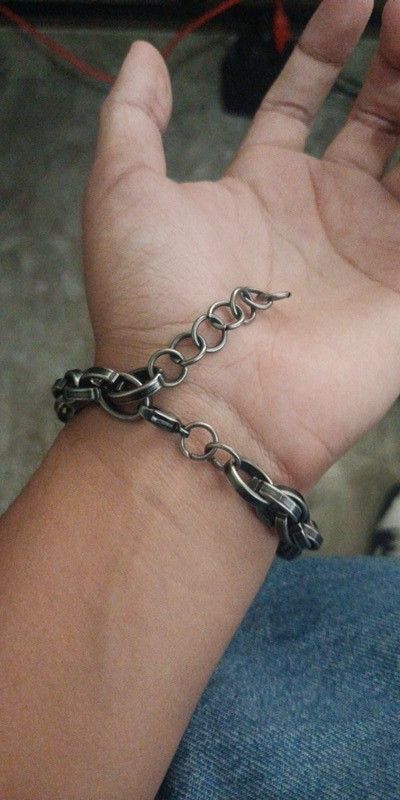 Jewelry Bold Link Chain Viking Bracelet Size ONE SIZE - 3 Thumbnail
