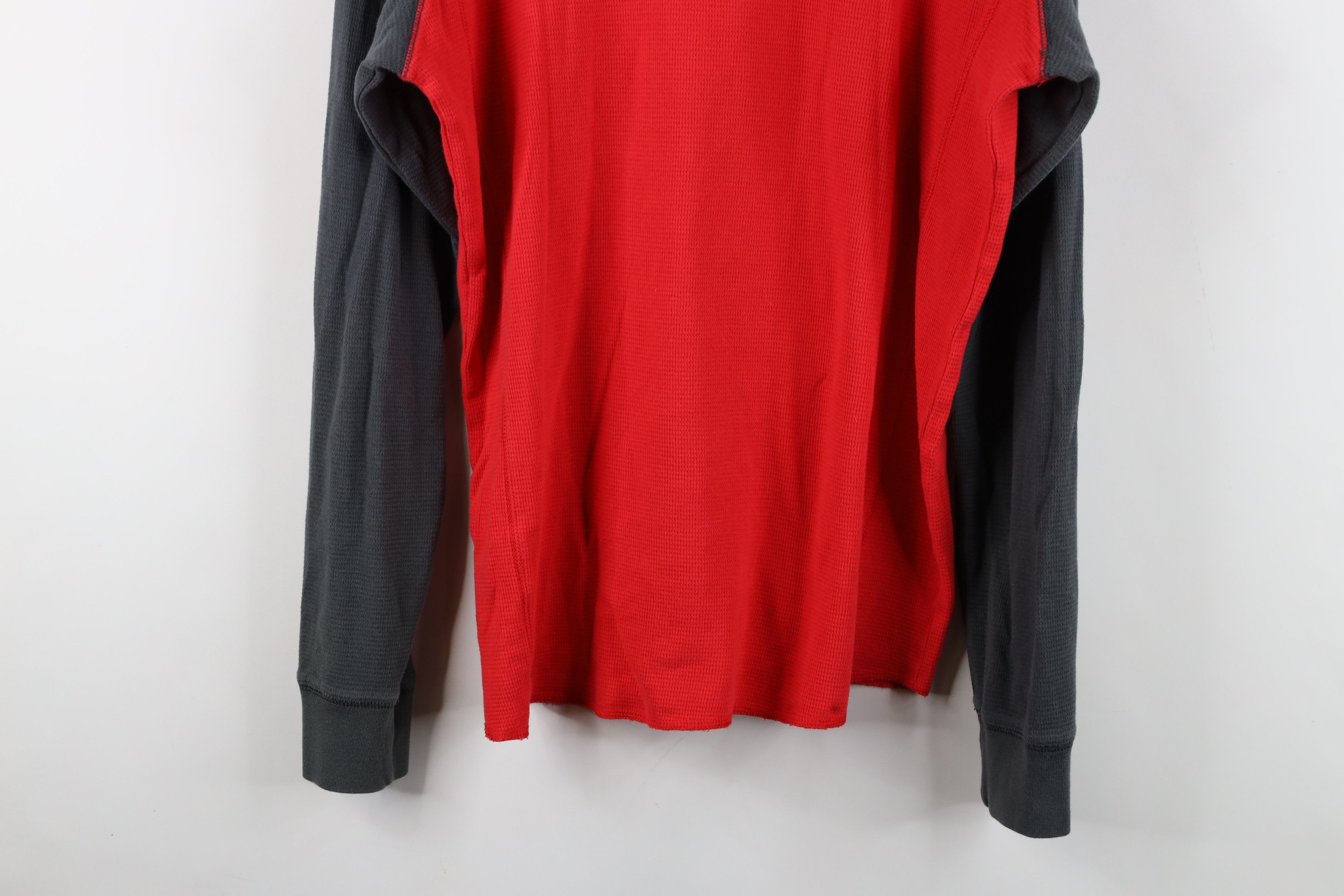 Nike × Vintage Vintage Nike Swoosh Ohio State University Thermal T-Shirt Size US M / EU 48-50 / 2 - 10 Thumbnail