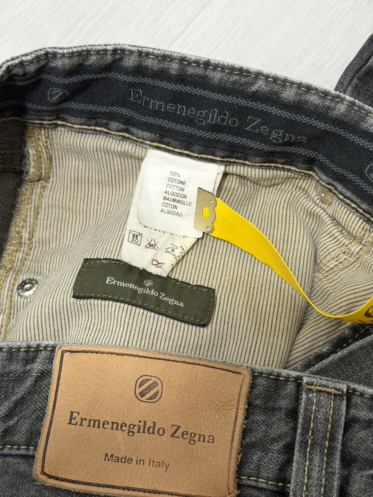 Ermenegildo Zegna Ermenegildo Zegna Straight Leg Jeans Size 36 Made in Italy Size US 36 / EU 52 - 10 Thumbnail