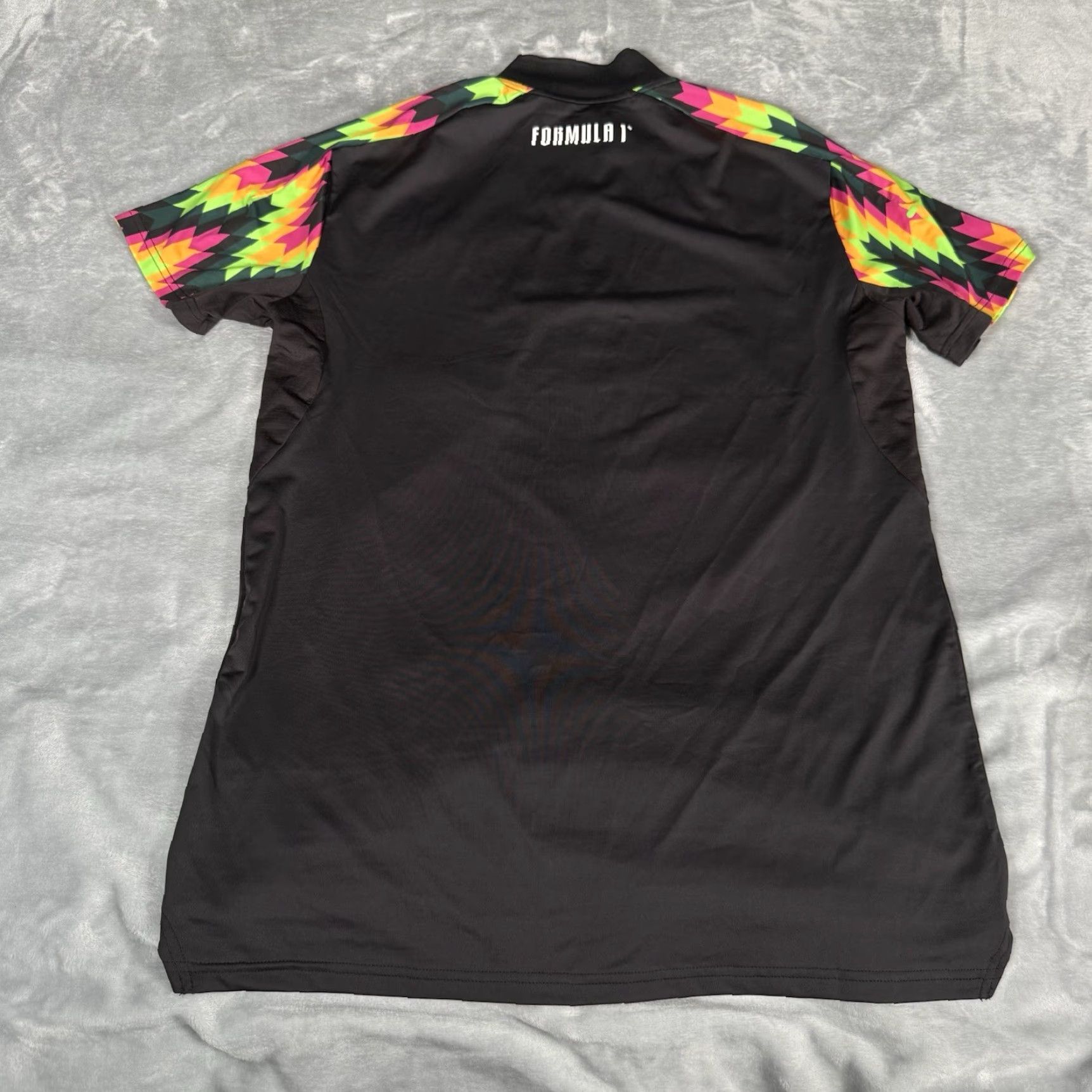Vintage Formula 1 Mexico Racing Shirt Mens Medium 1/4 Zip Athletic Stretch Black Size US M / EU 48-50 / 2 - 6 Thumbnail
