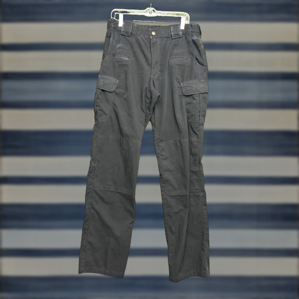 Vintage VINTAGE 511 Tactical Pants Mens Cargo Workwear Ripstop Black 36 30x34 Pockets Logo Size US 36 / EU 52 - 1 Thumbnail