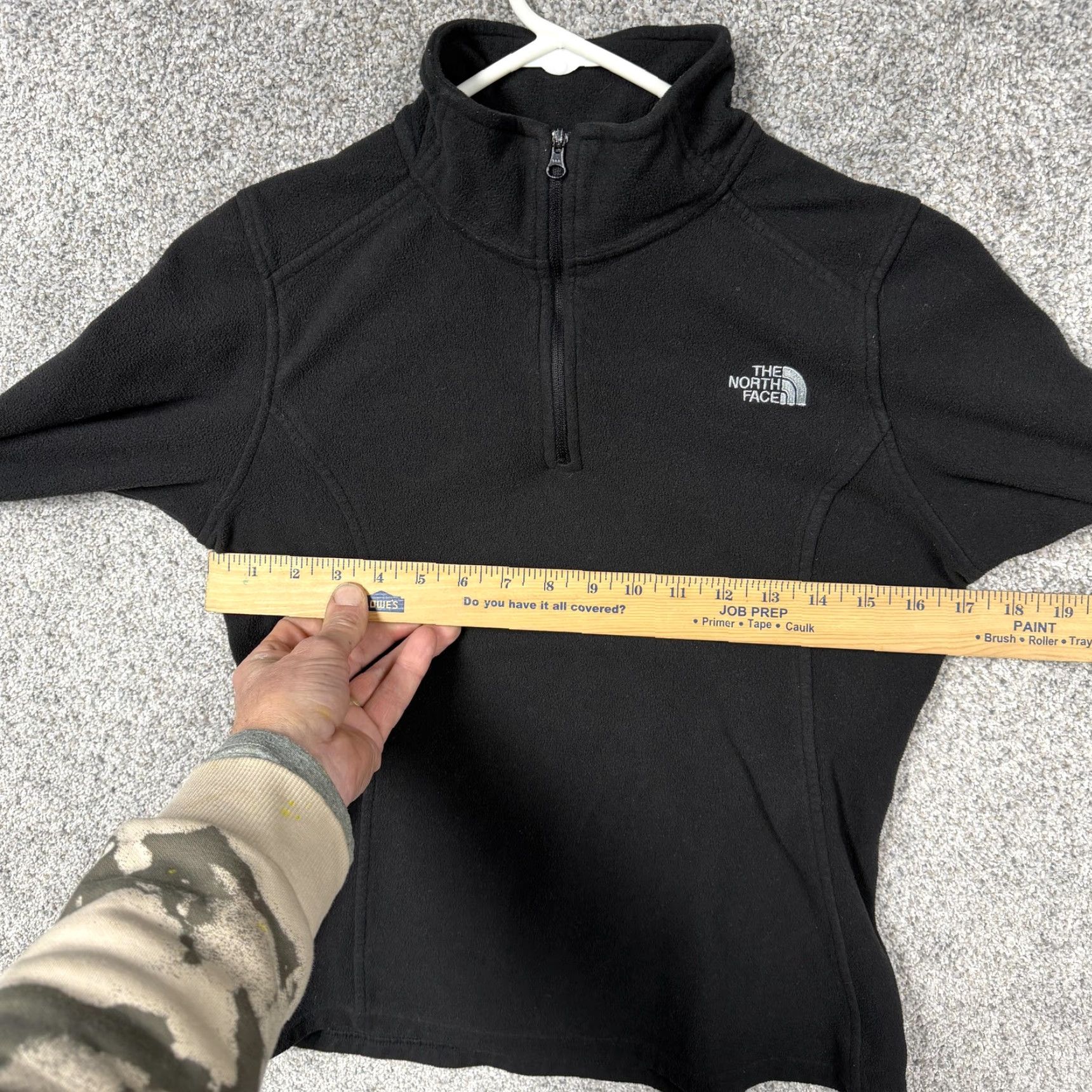 The North Face The North Face Pullover Womens S Black 1/4 Zip Fleece Hiking Gorpcore Layering Size S / US 4 / IT 40 - 4 Thumbnail