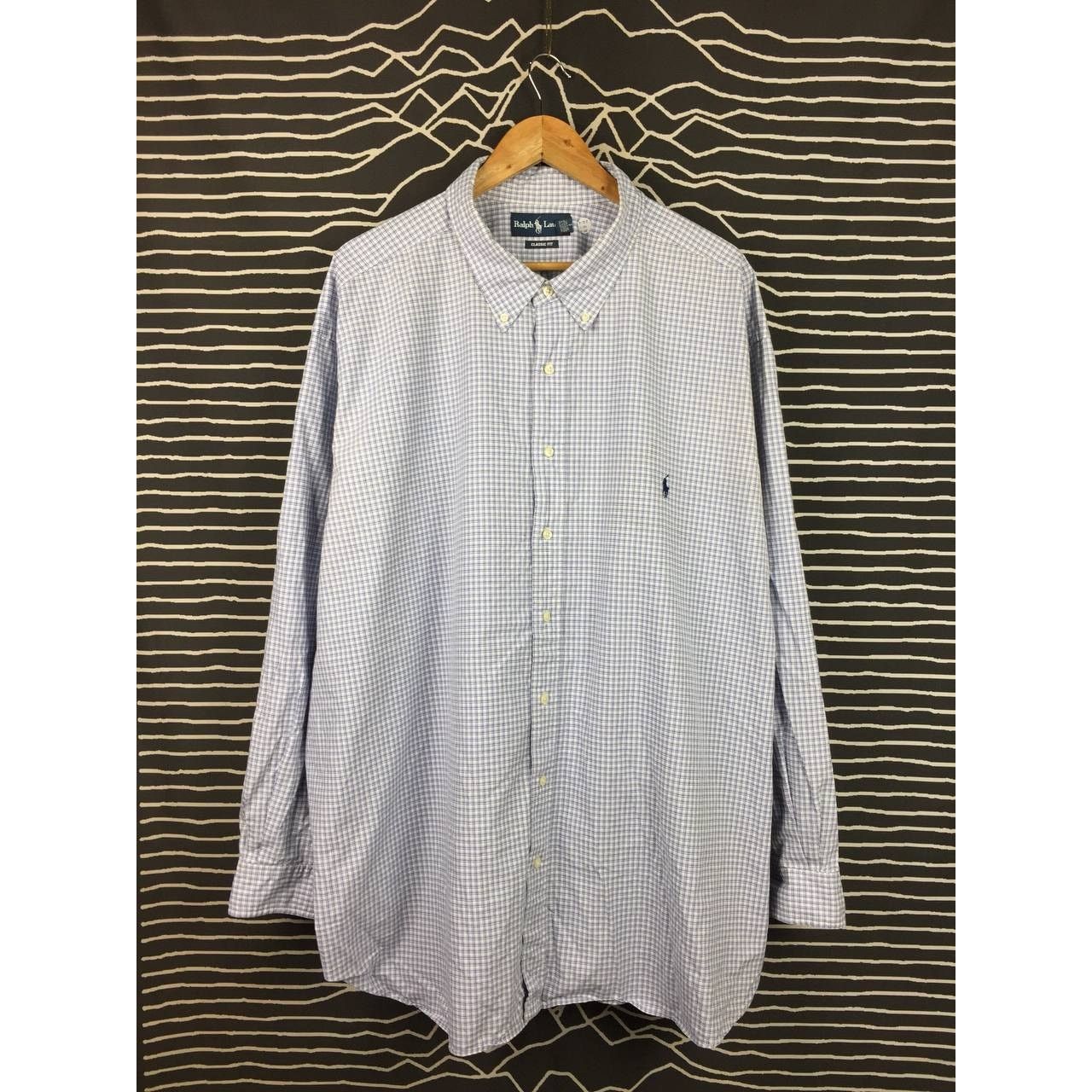 Polo Ralph Lauren × Vintage Vtg Polo Ralph Lauren Checkered Classic Fit Shirt Size 4X Size US XXL / EU 58 / 5 - 2 Thumbnail