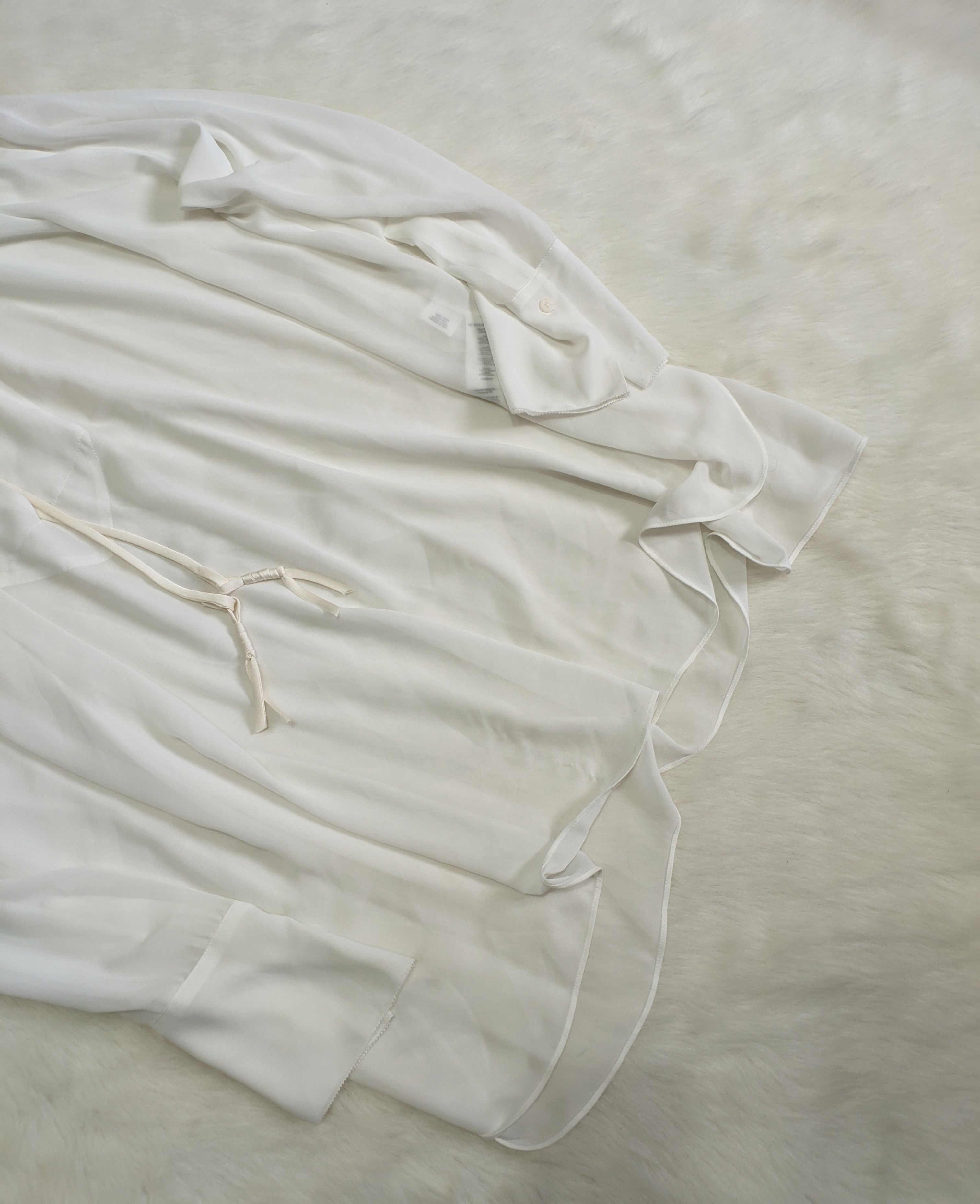 By Malene Birger BY MALENE BIRGER Bolivian Ruched Chiffon Blouse Top Tunic Size M / US 6-8 / IT 42-44 - 11 Thumbnail