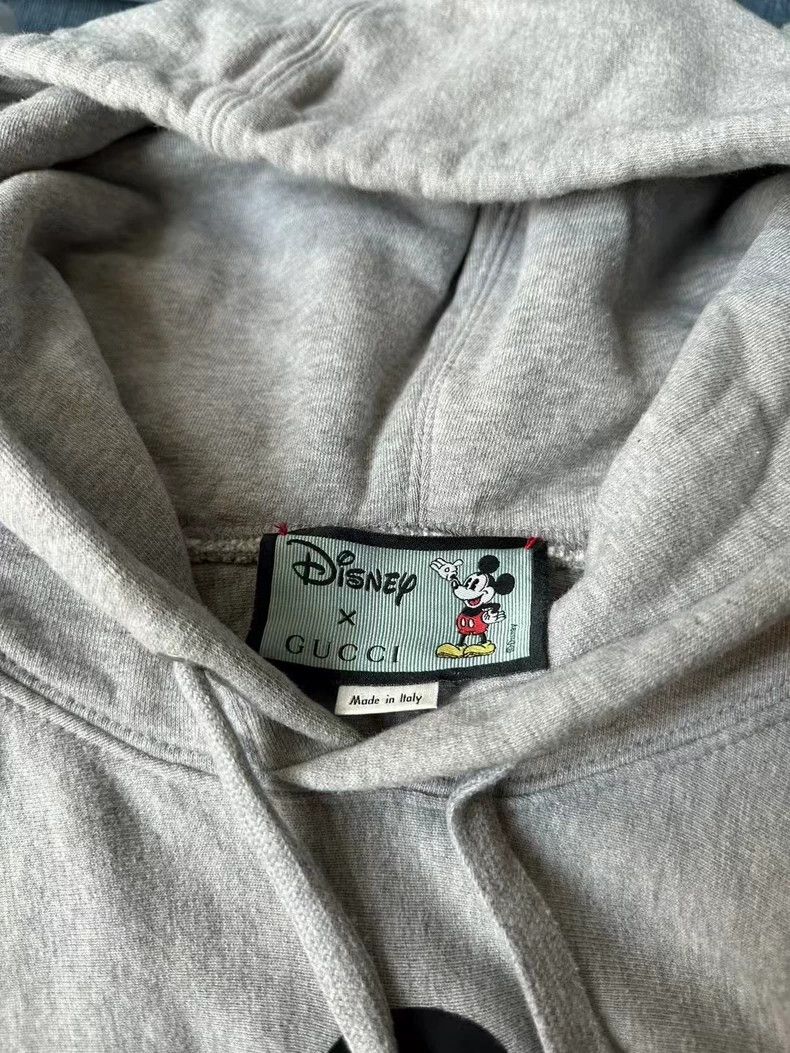 Gucci Gucci Grey Mickey Hoodie 2502-Nextarrow Size US XS / EU 42 / 0 - 3 Thumbnail