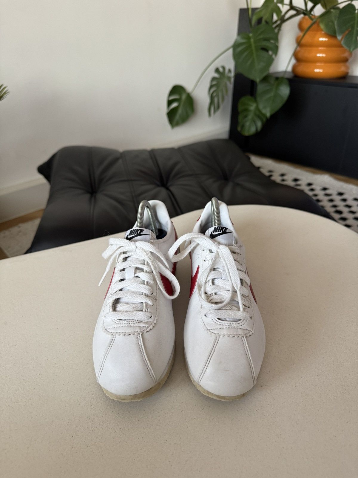 Nike Nike Cortez Basic “Forrest Gump” Leather Low Sneakers Hype Size US 7 / IT 37 - 5 Thumbnail