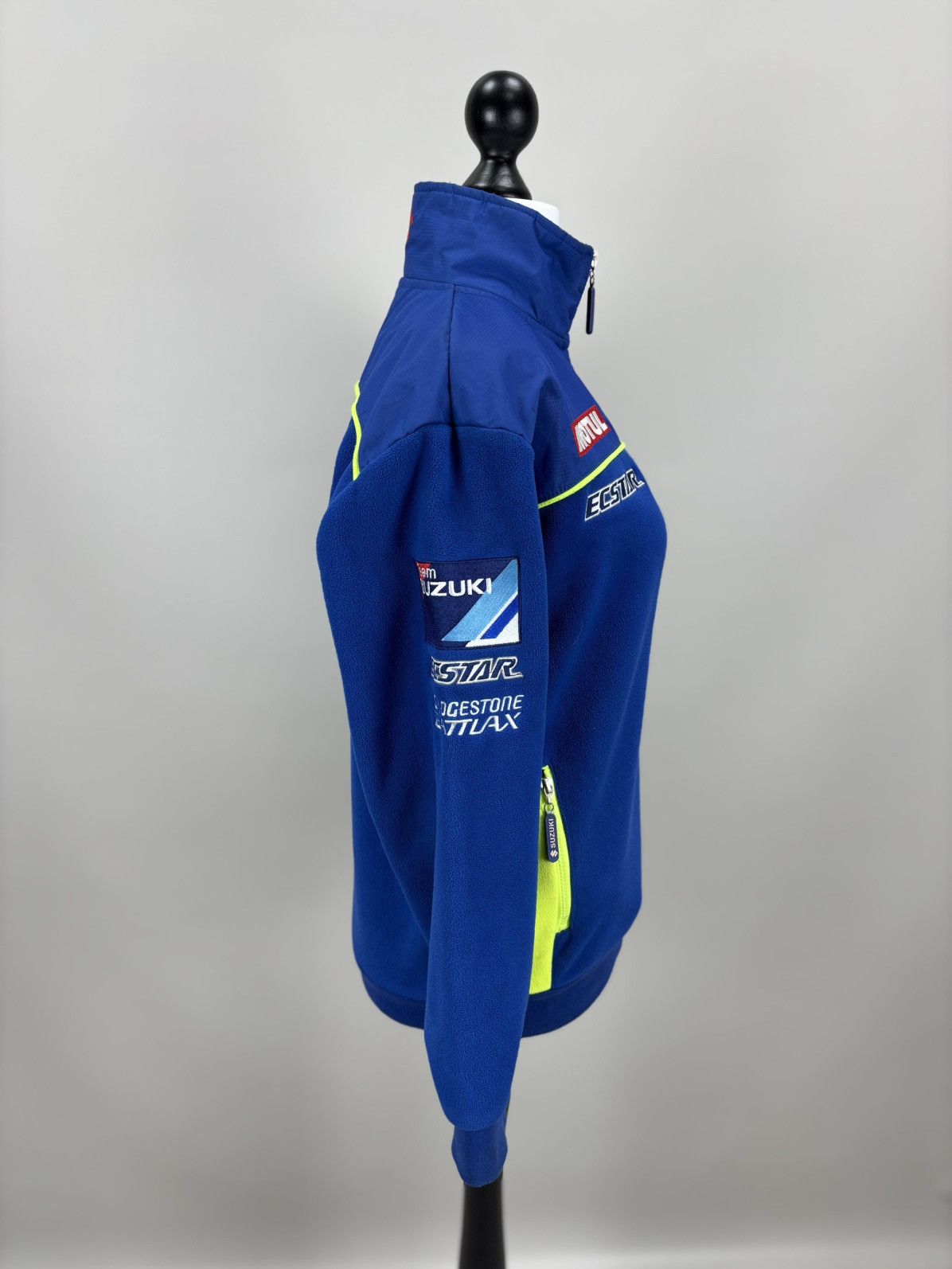 Designer Womens fleece jacket Suzuki Team Size XS/S Color Blue Size XS / US 0-2 / IT 36-38 - 5 Thumbnail
