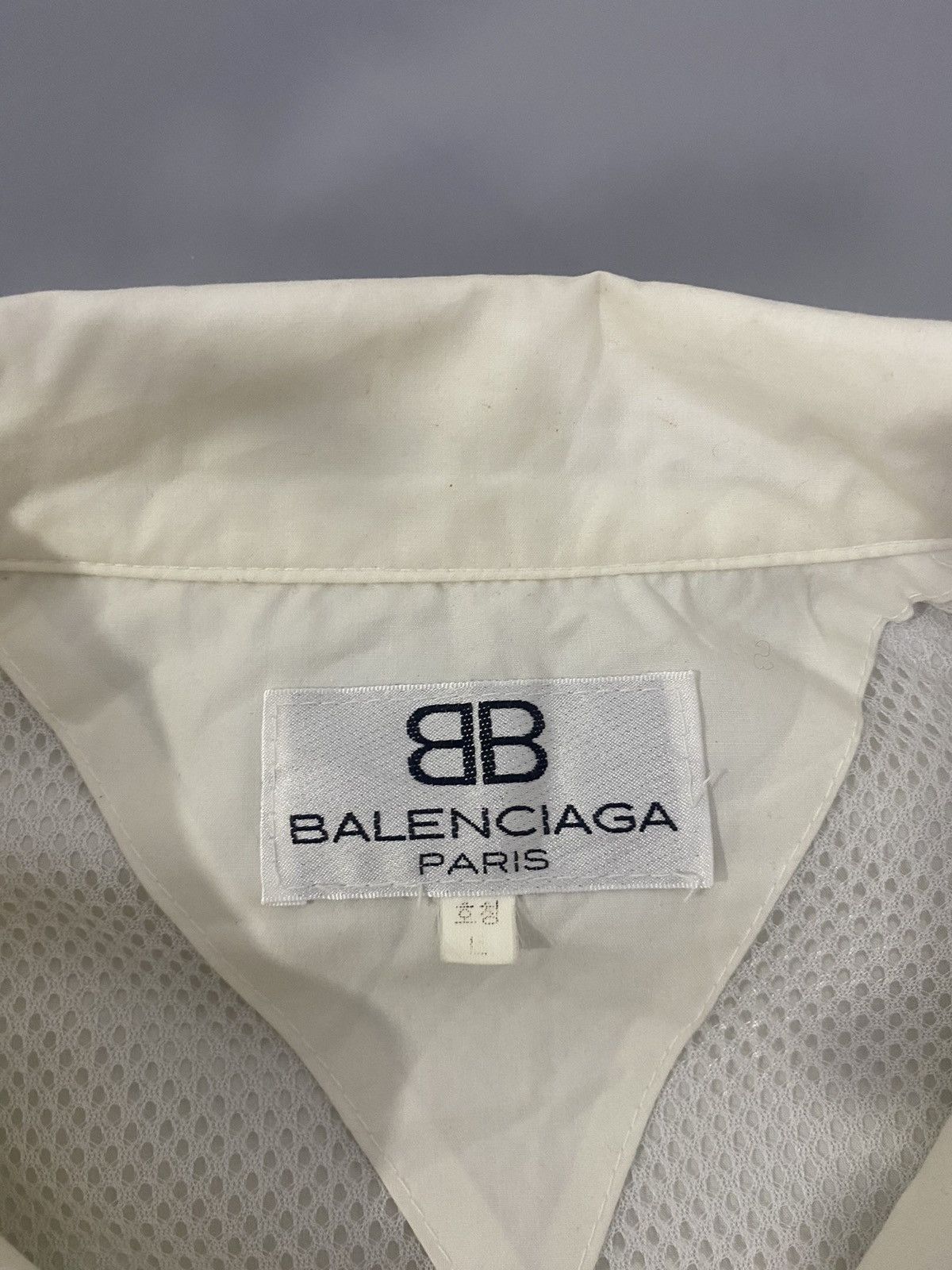 Balenciaga 💥Rare💥80s 90s Balenciaga Track Jacket Size US L / EU 52-54 / 3 - 13 Thumbnail