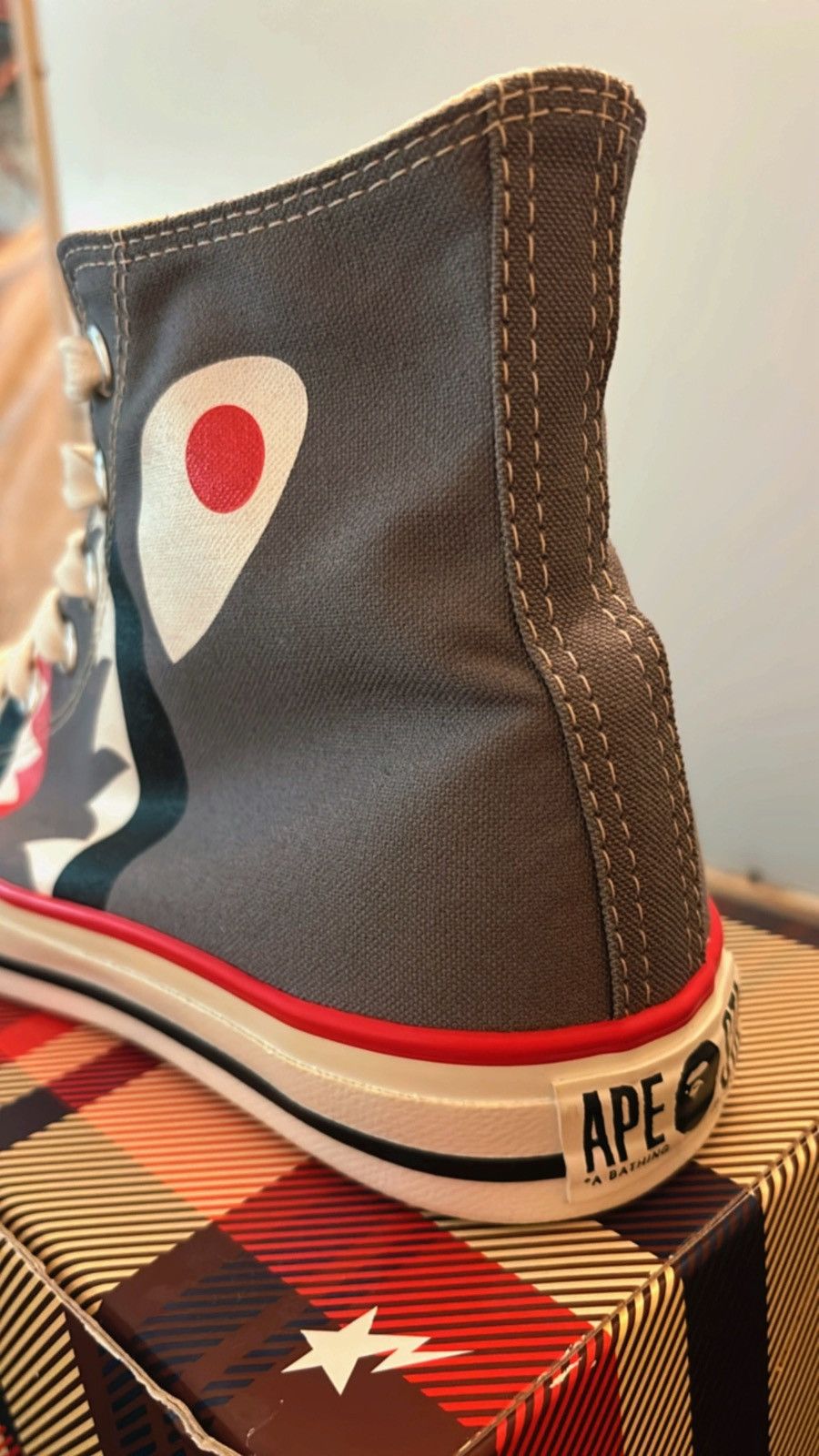 Bape Shark Apesta Hi Size US 8.5 / EU 41-42 - 11 Thumbnail