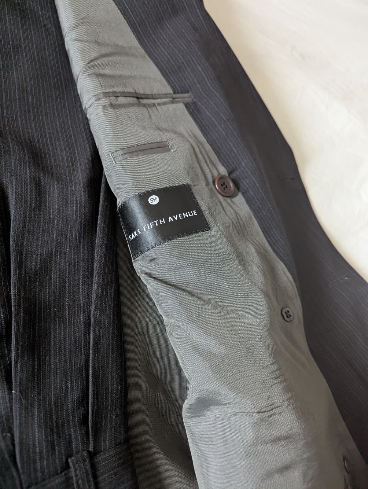 Other Vintage Hugo Boss Suit Size 40L - 7 Thumbnail