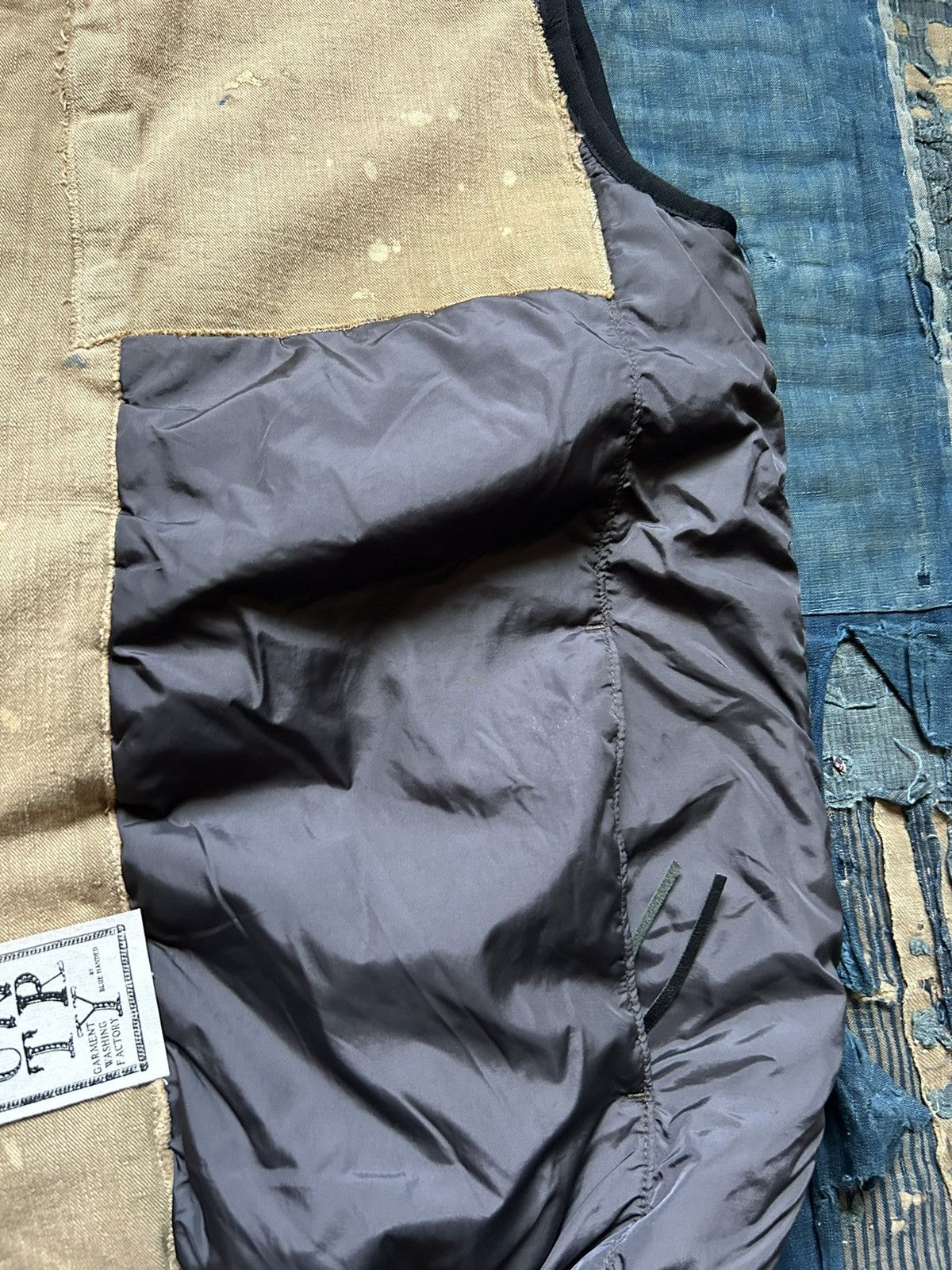 Kapital Kapital kountry reconstructed reversible vest Size US L / EU 52-54 / 3 - 8 Thumbnail
