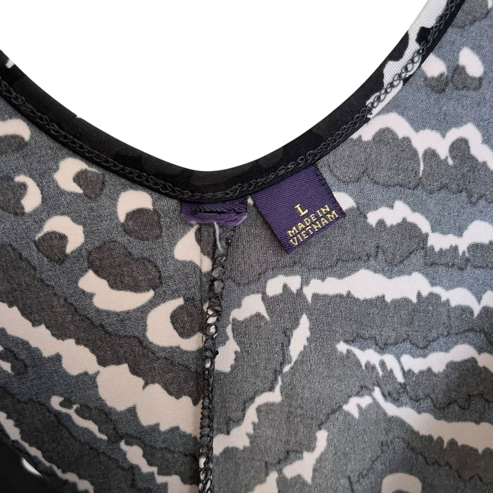 Vintage Kouture By Kimora Lee | Vintage Y2K Stretch Babydoll Top Size L / US 10 / IT 46 - 5 Thumbnail