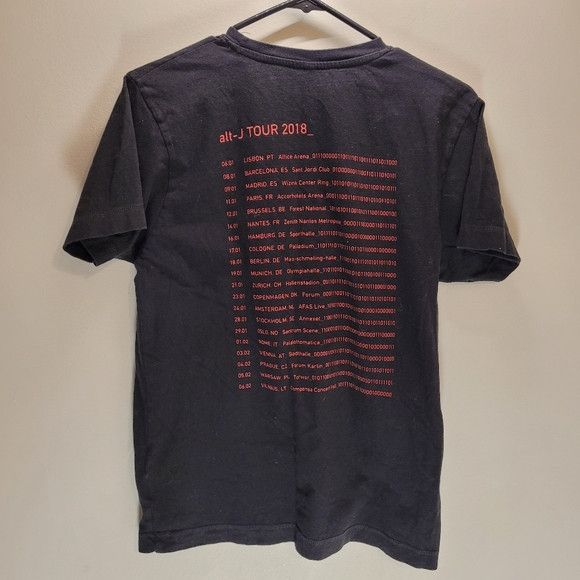 Band Tees Alt J band tees 2018 tour tshirt- size small Size US S / EU 44-46 / 1 - 2 Thumbnail