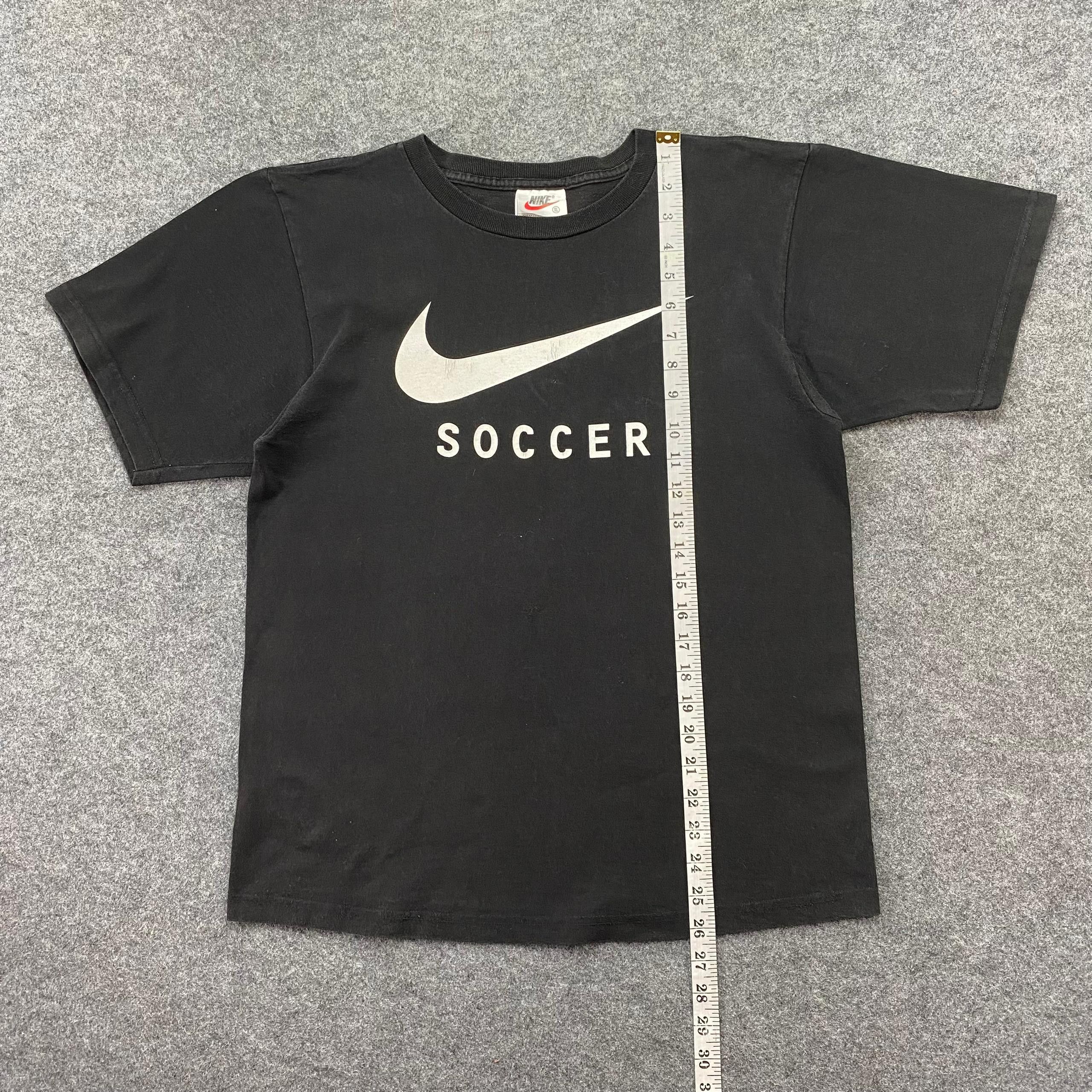 Nike Vintage 90s Nike Soccer Tshirt Size US XL / EU 56 / 4 - 5 Thumbnail