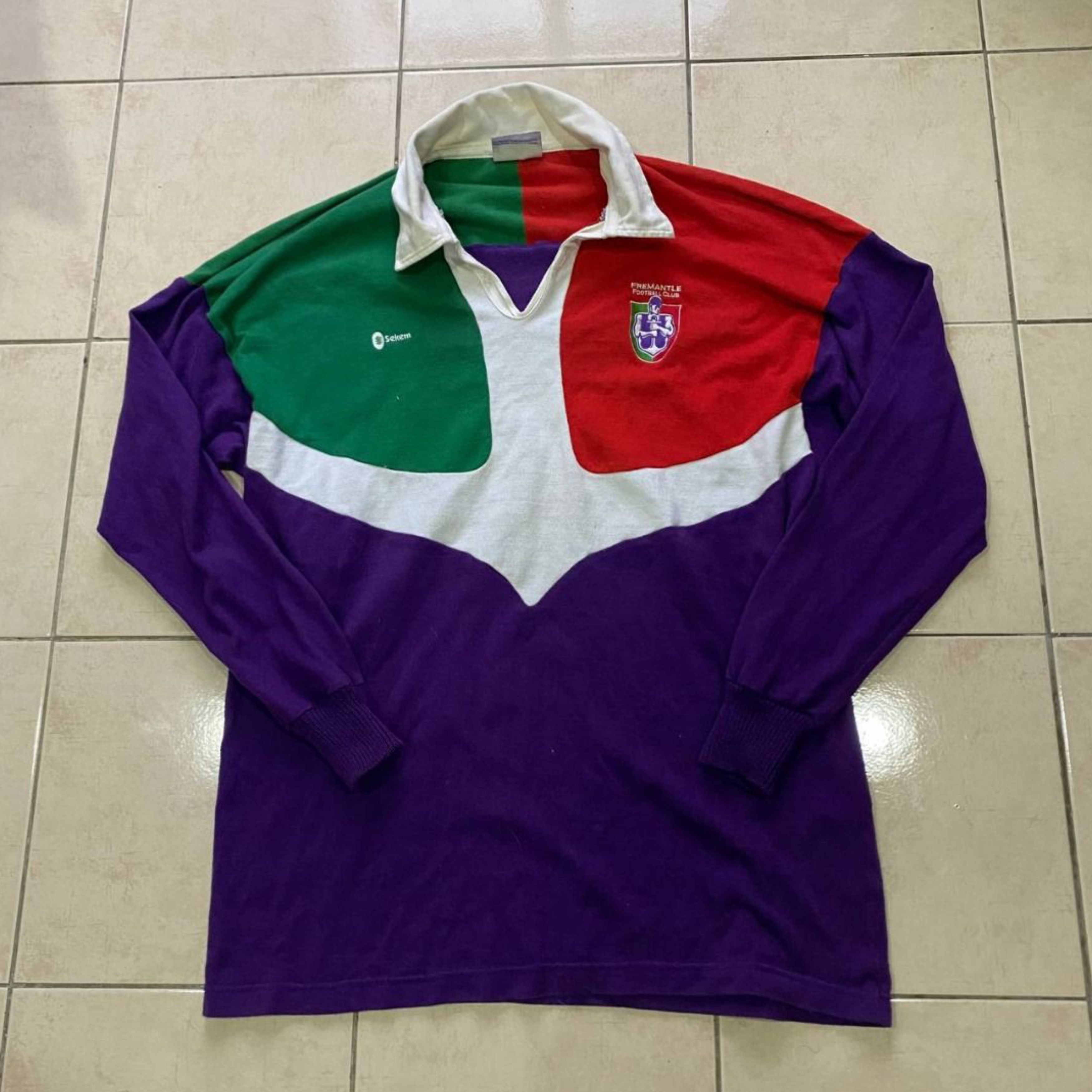 Canterbury of New Zealand vintage rare AFL fremantle dockers freo by sekem Size US XL / EU 56 / 4 - 1 Thumbnail
