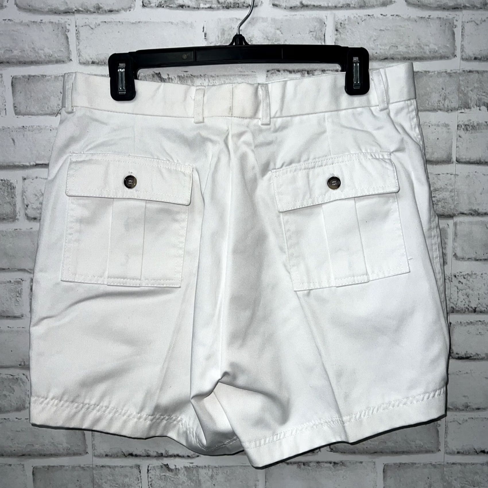 Vintage VINTAGE Robinsons Cargo Shorts Mens Size 34 White Regular Cargo Mens 34 White VTG Robinsons Size US 34 / EU 50 - 4 Thumbnail