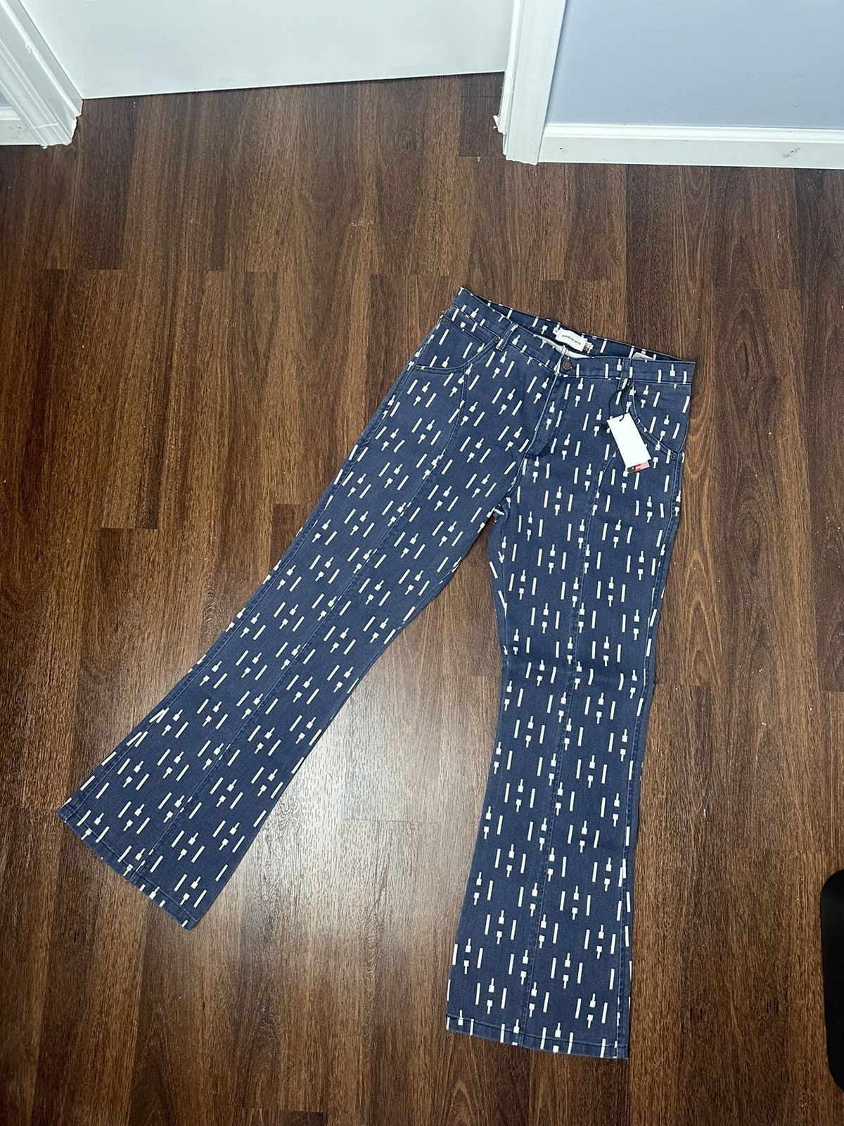 Honor the Gift Denim Riding Flare Pant Size US 34 / EU 50 - 1 Thumbnail