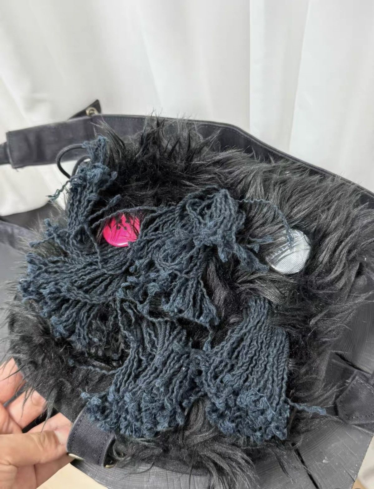 Christopher Nemeth NEMETH Furry Waist Bag Size ONE SIZE - 3 Thumbnail