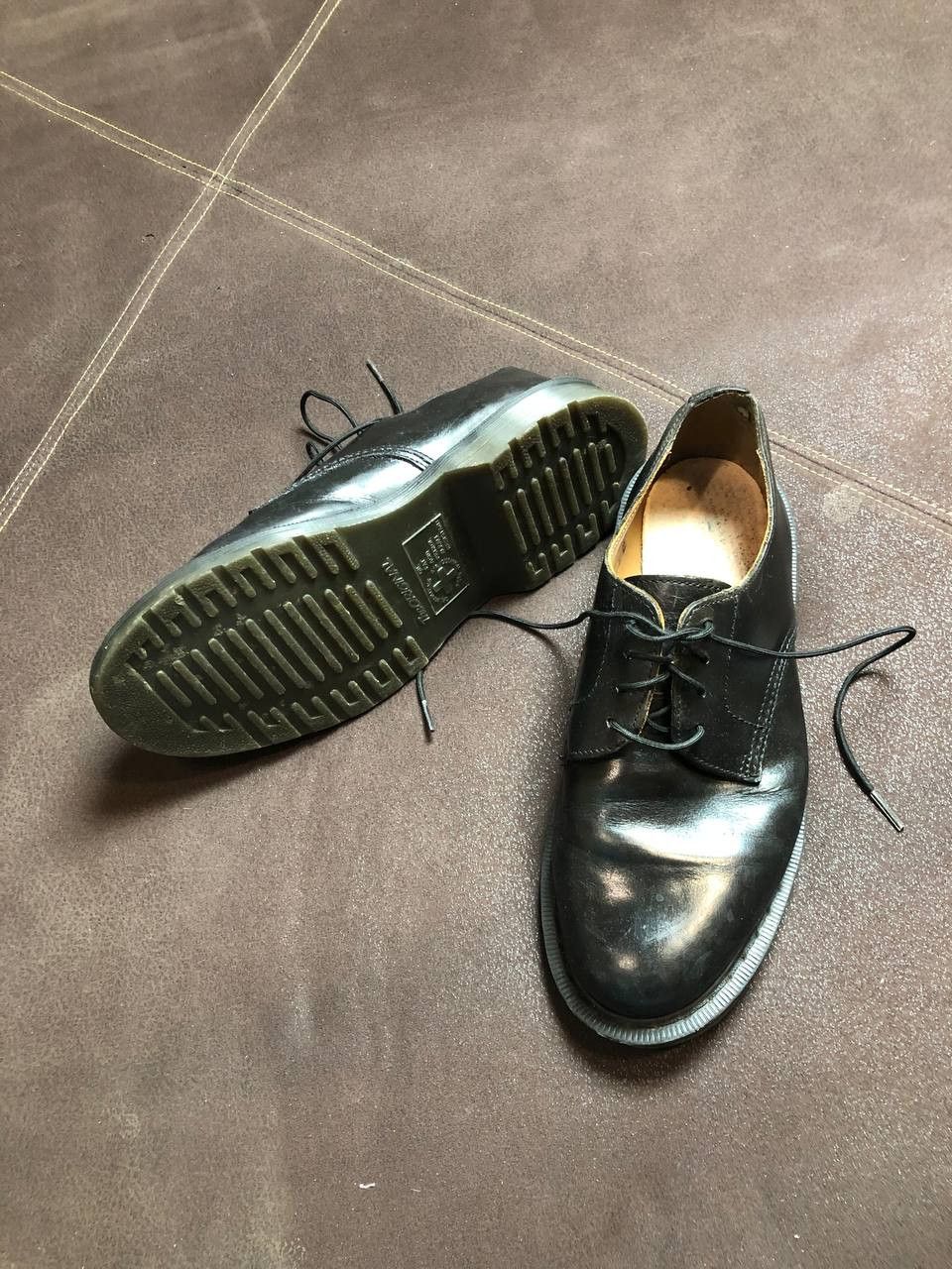 Dr. Martens 1461 Mono Smooth Leather Oxford Shoes in black