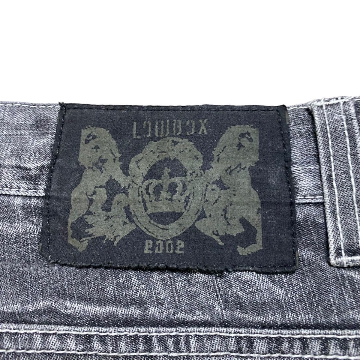 Japanese Brand Japanese Brand Lowbox Crust Distressed Denim Jeans Acidwash Size US 32 / EU 48 - 14 Thumbnail