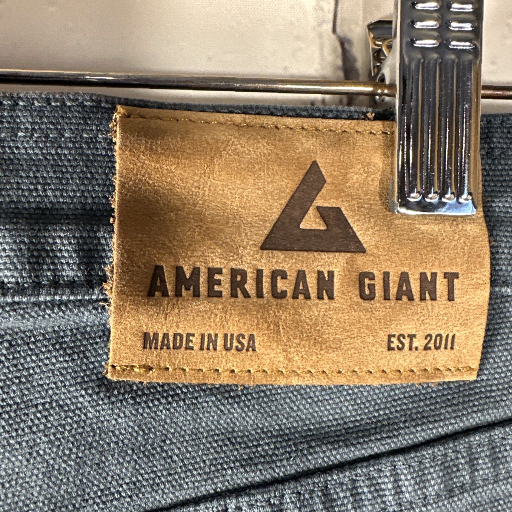 Vintage American Giant Roughneck Jeans Mens 28x30 Indigo Size US 28 / EU 44 - 4 Thumbnail