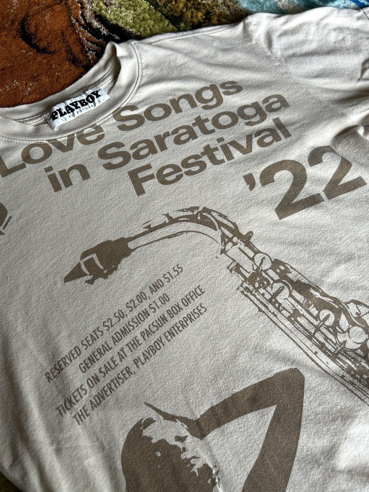 Playboy × Vintage Vintage Playboy Song Festival T-Shirt Size US M / EU 48-50 / 2 - 3 Thumbnail
