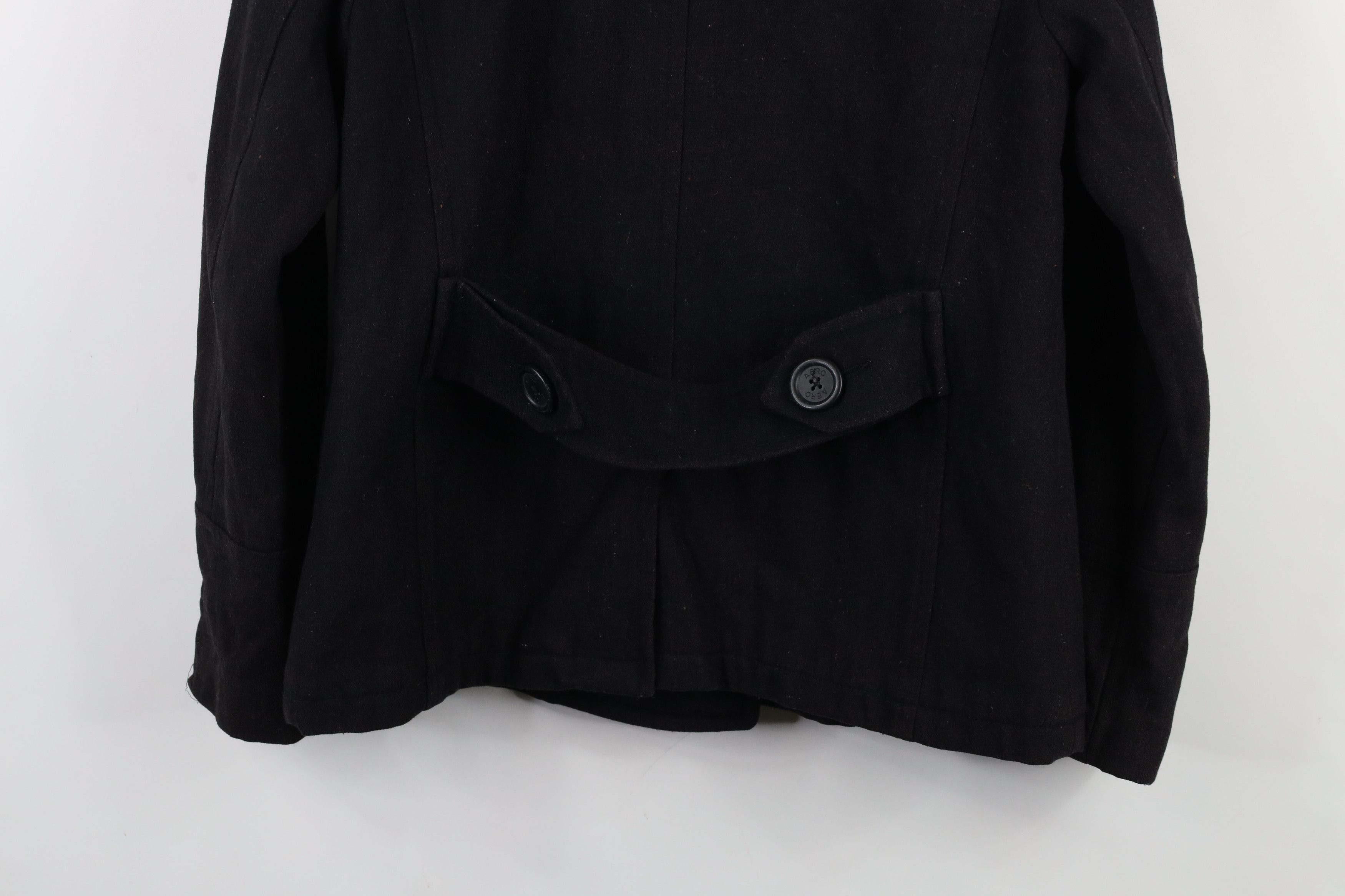 Aeropostale × Vintage Vintage 90s Y2K Aeropostale Babydoll Blend Peacoat Jacket Size L / US 10 / IT 46 - 16 Thumbnail