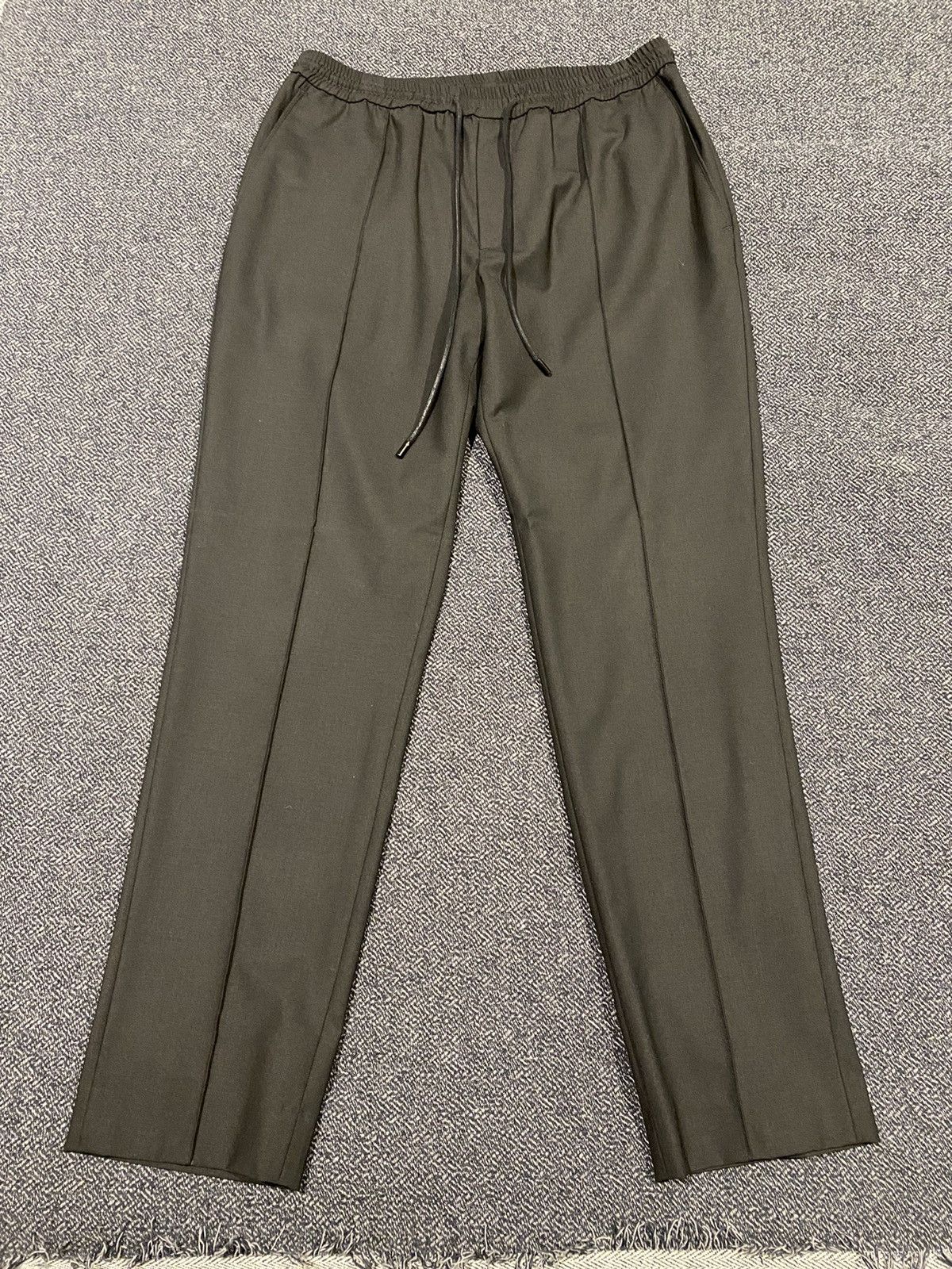 image of Juun J Juun.j Black Trousers, Men's (Size 30)