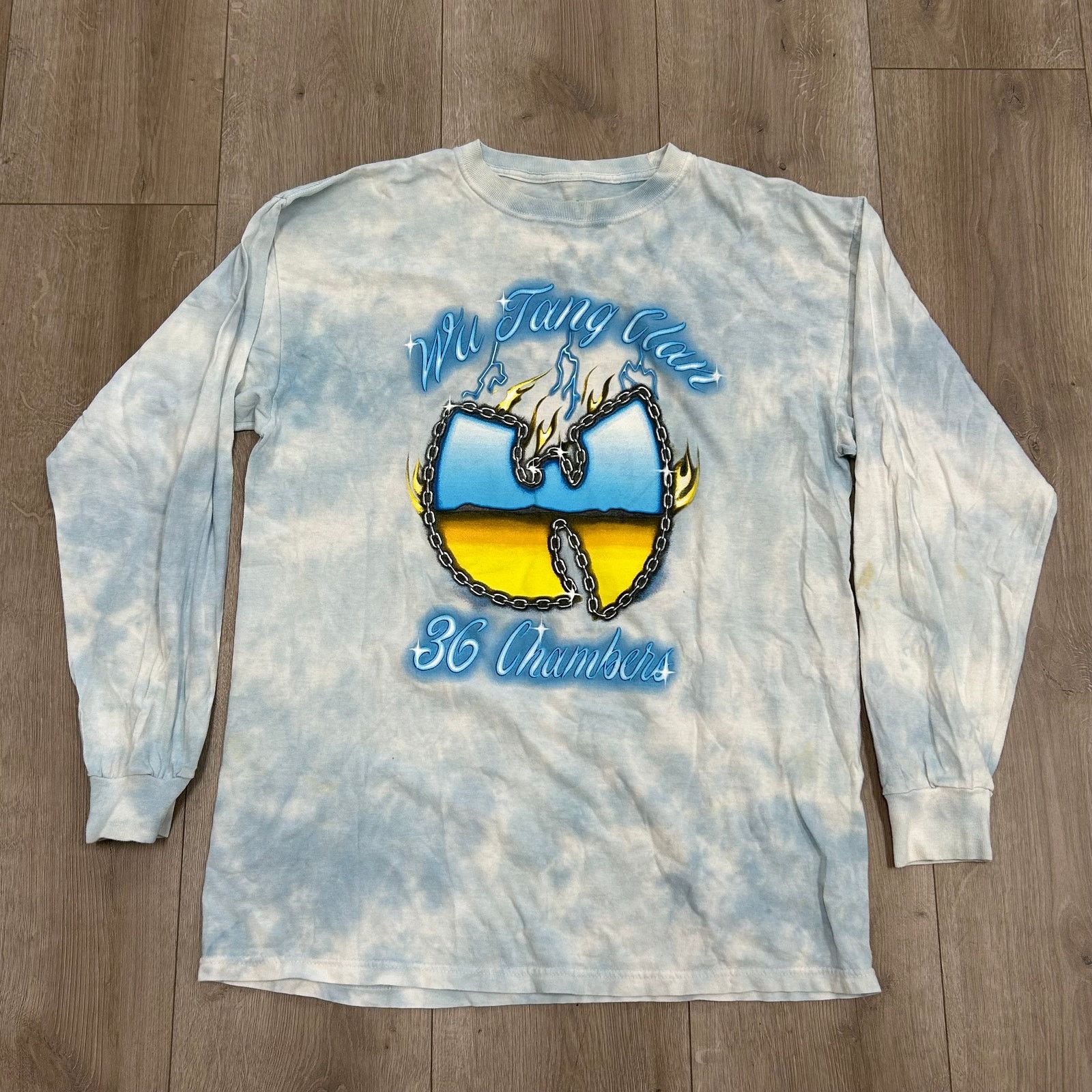 Hot Topic Wu-Tang Clan 36 Chambers Tie-Dye Long-Sleeve T-Shirt Tee Size US L / EU 52-54 / 3 - 1 Thumbnail