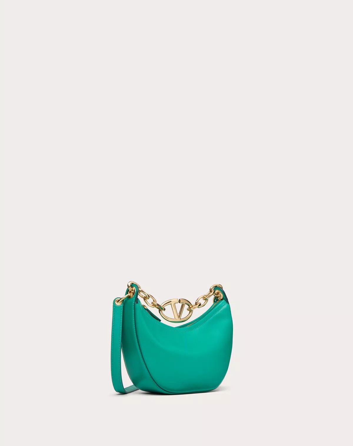 Valentino oc11z0725 Size:OS/Bag In Nappa Leather With Chain in Green Size ONE SIZE - 2 Thumbnail