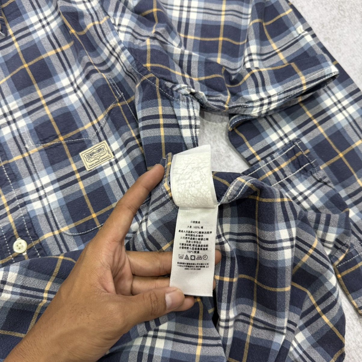 Denim & Supply Ralph Lauren Denim&Supply RALPH LAUREN plaid shirt pocket Size US M / EU 48-50 / 2 - 6 Thumbnail