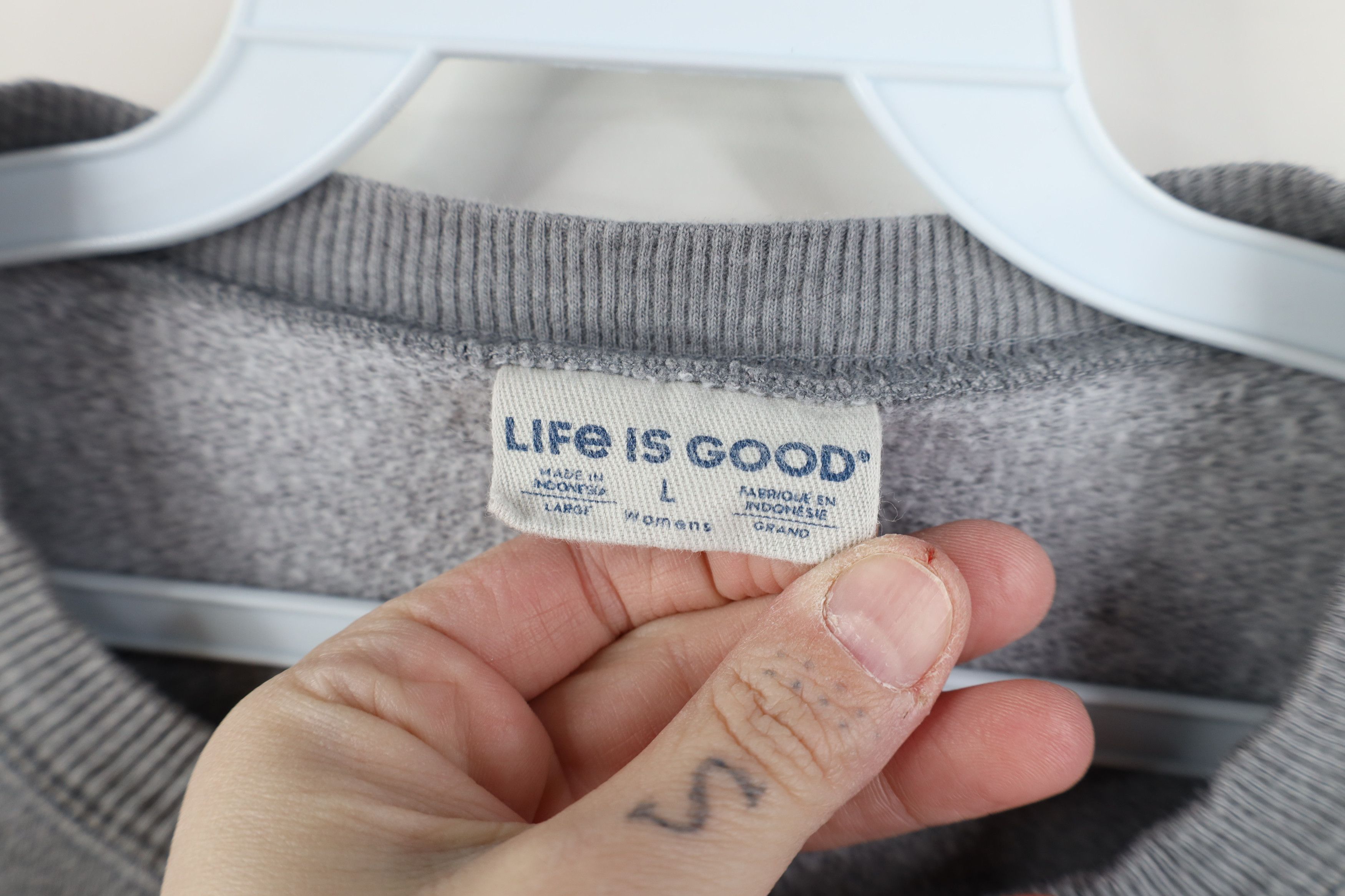Life is Good Life Is Good Flower French Terry Crewneck Sweatshirt Size L / US 10 / IT 46 - 6 Thumbnail