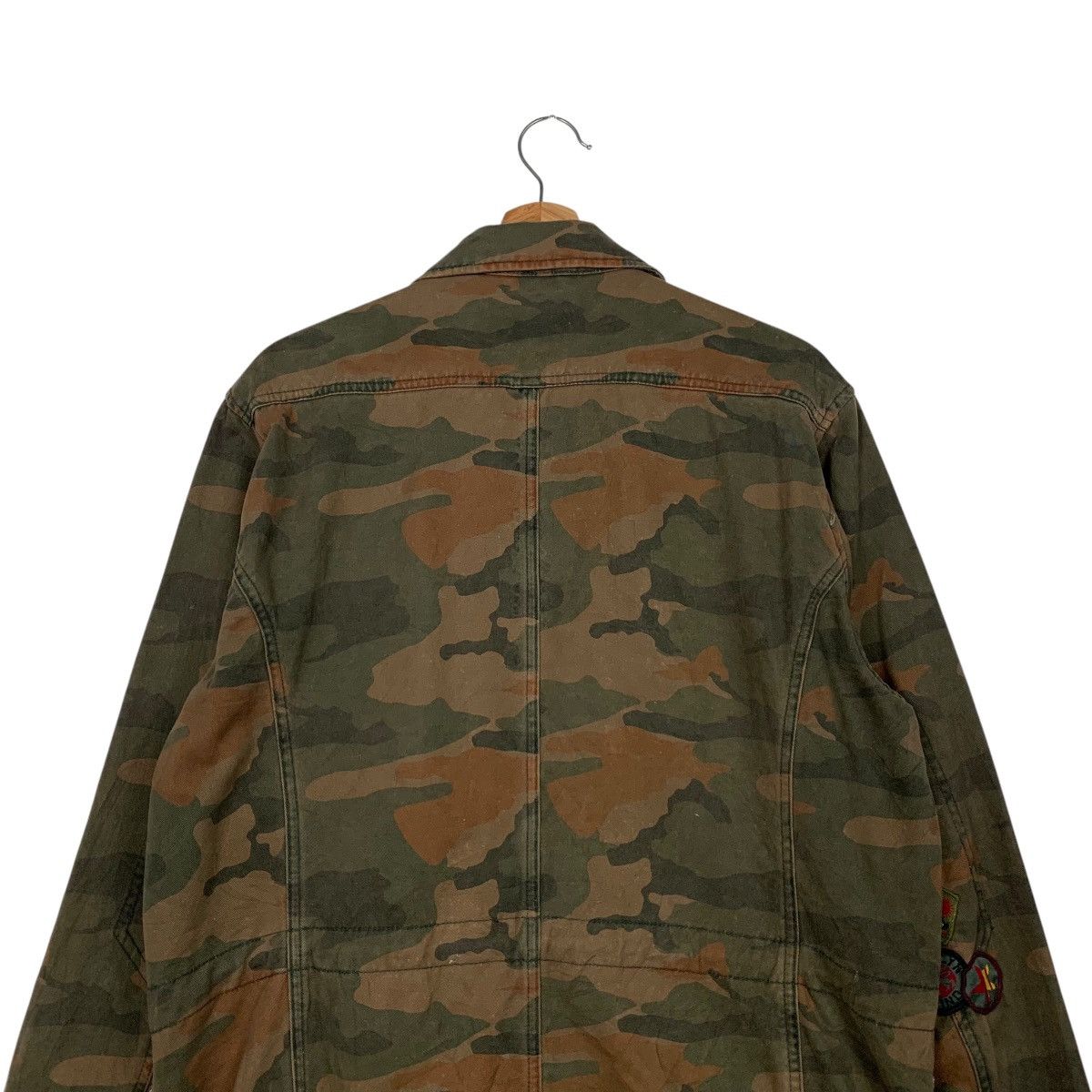 Brooklyn Industries BROOKLYN INDUSTRIES Workwear Camo Chore Jacket #2587-C117 Size US XL / EU 56 / 4 - 8 Thumbnail