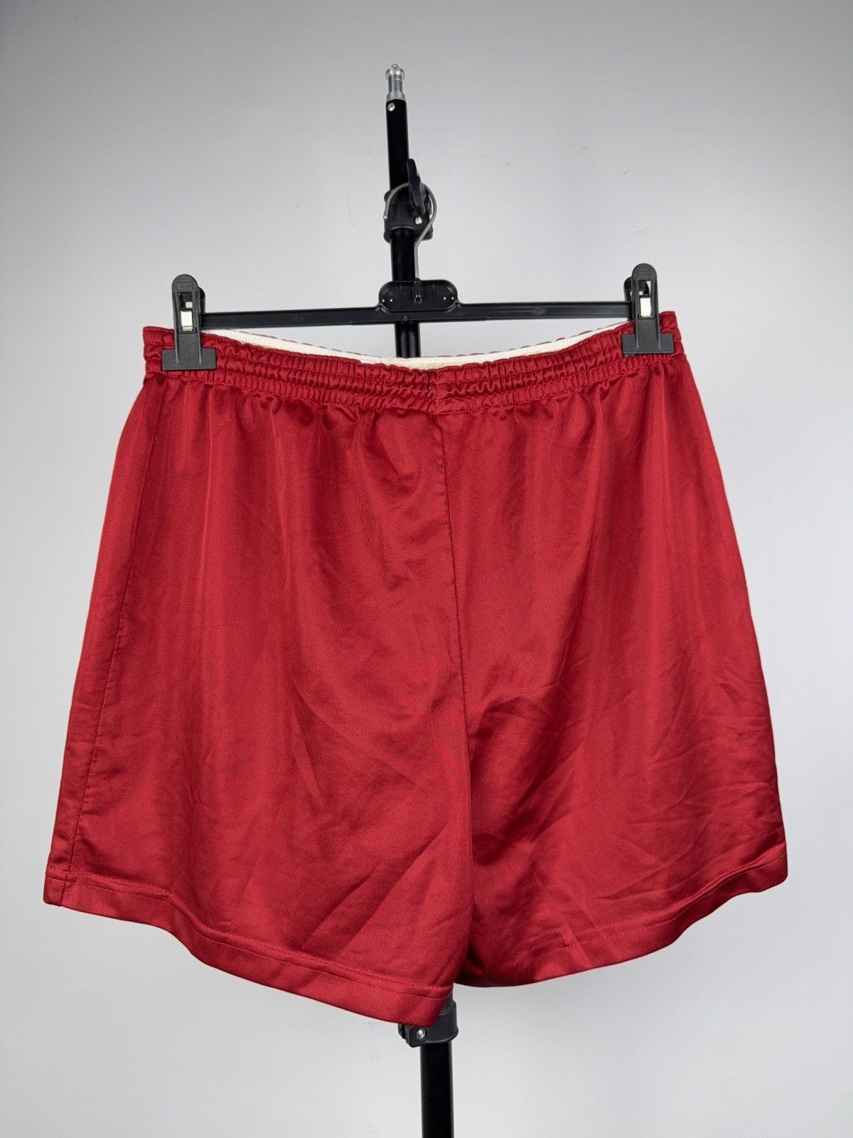 Nike Vintage 80s USA RETRO Nike Red Nylon Training Shorts Y2K Size US 31 - 8 Thumbnail