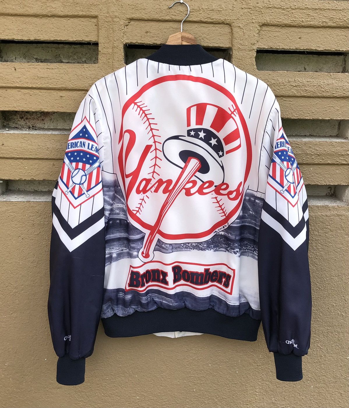 Chalk Line Vintage 1989 Chalk Line Yankees Satin Bronx Bombers Jacket Size US L / EU 52-54 / 3 - 5 Thumbnail