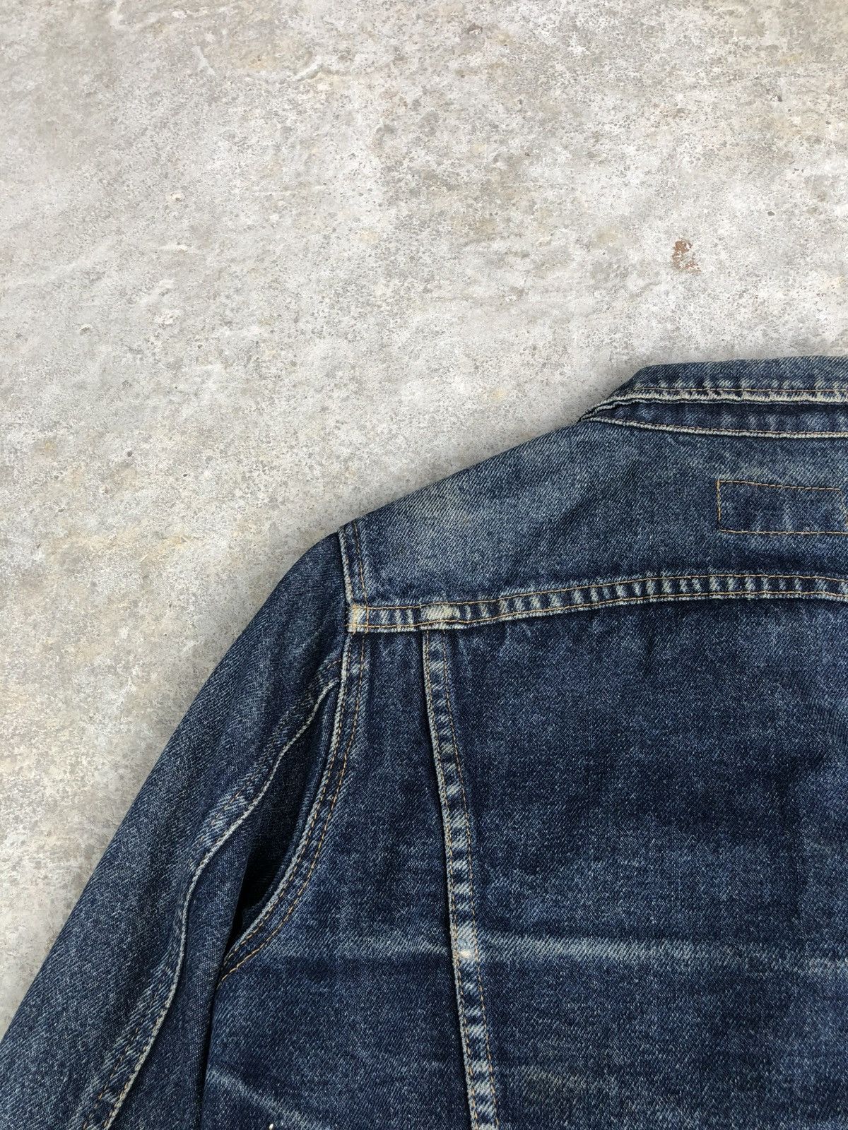 Ralph Lauren Vintage RL Ralph Lauren Denim Jacket Distressed Denim Size US XS / EU 42 / 0 - 16 Thumbnail