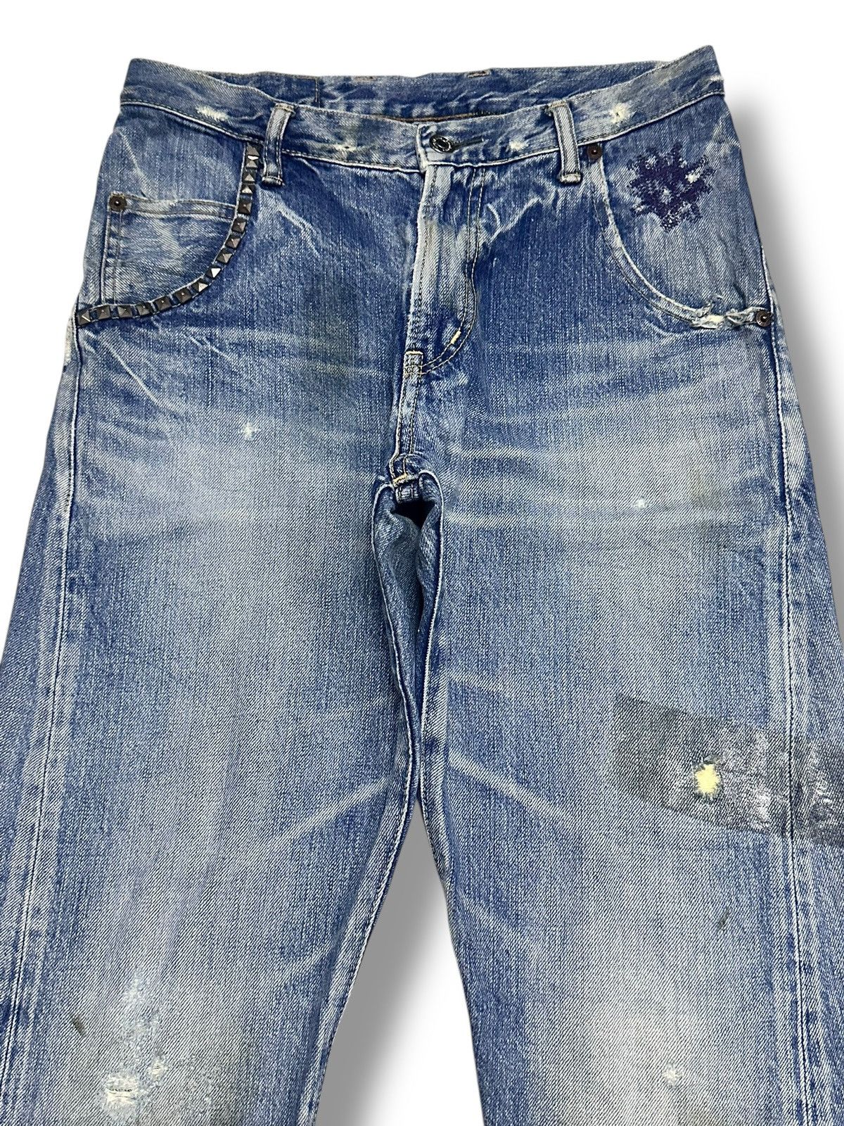 Hysteric Glamour × Japanese Brand Hysteric Glamour Vintage Jeans Slim Style With Faded Wash Size US 30 / EU 46 - 3 Thumbnail