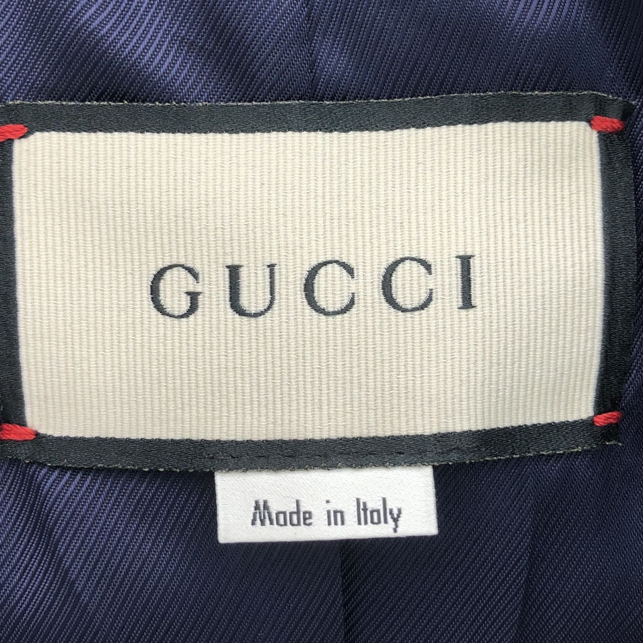Gucci Gucci All-over Print Lapel Long Sleeve Blazer K26WX Size XS / US 0-2 / IT 36-38 - 5 Thumbnail