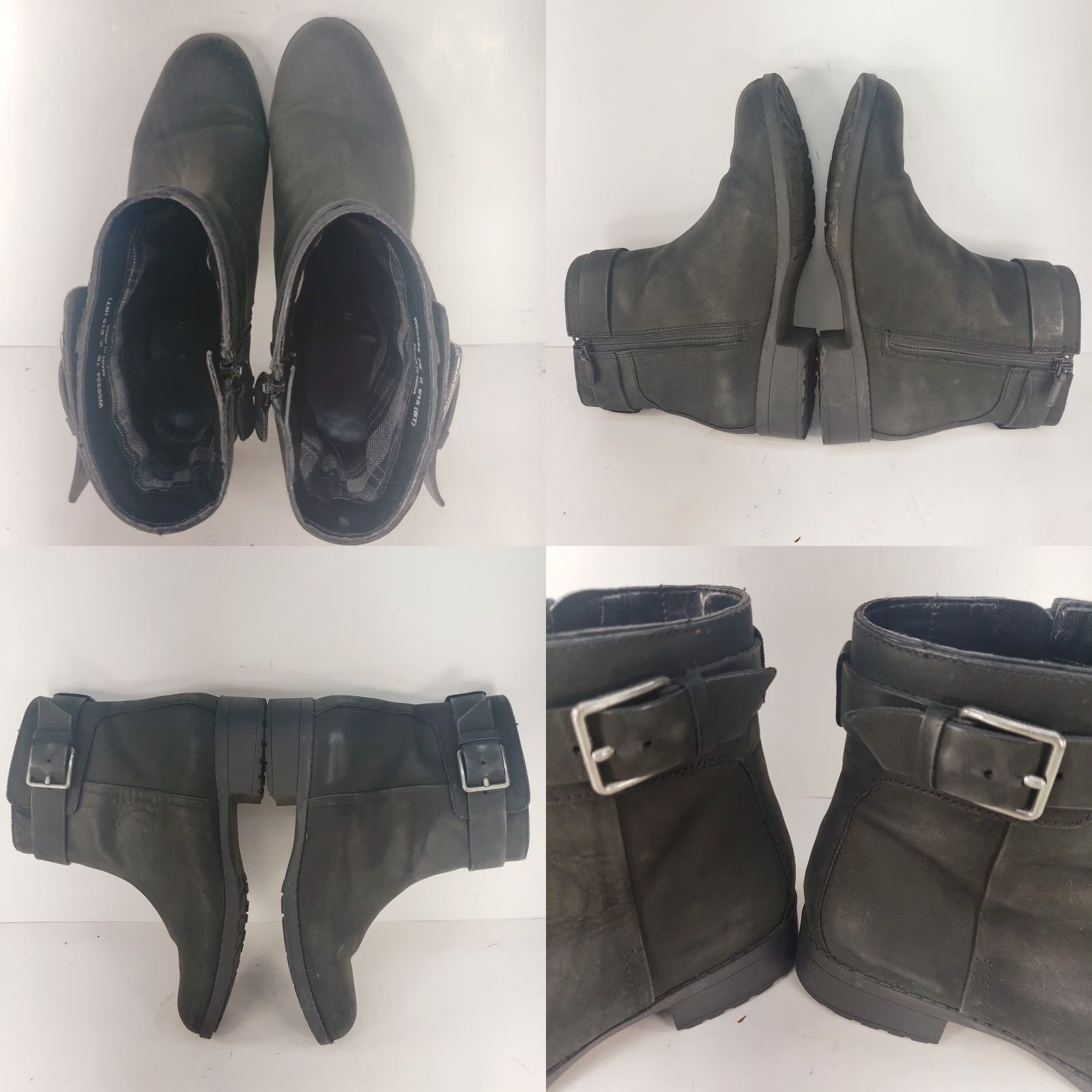 Cole Haan Cole Haan Haidyn Bootie Ankle Boot Women 7 Black Buckle Zip Boots Women Black 7 Toe Bootie 90s? Size S / US 4 / IT 40 - 8 Thumbnail