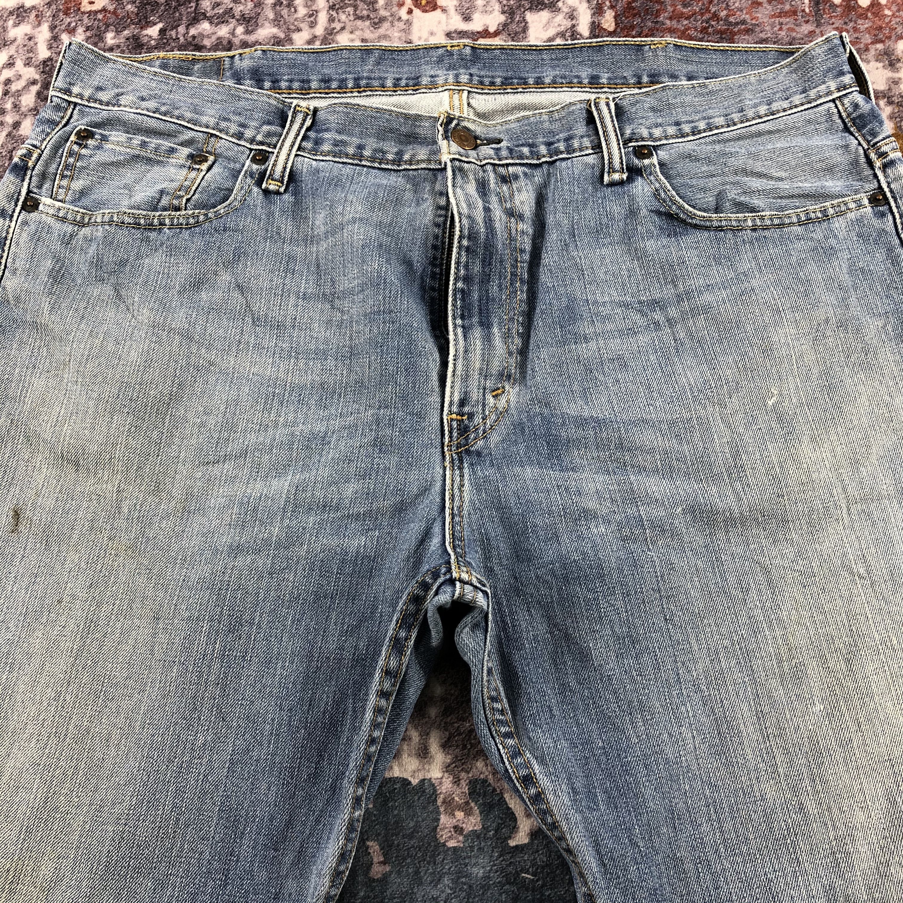Levi's × Vintage Vintage Blue Wash Levis 569 Jeans-JM3026 Size US 41 - 3 Thumbnail
