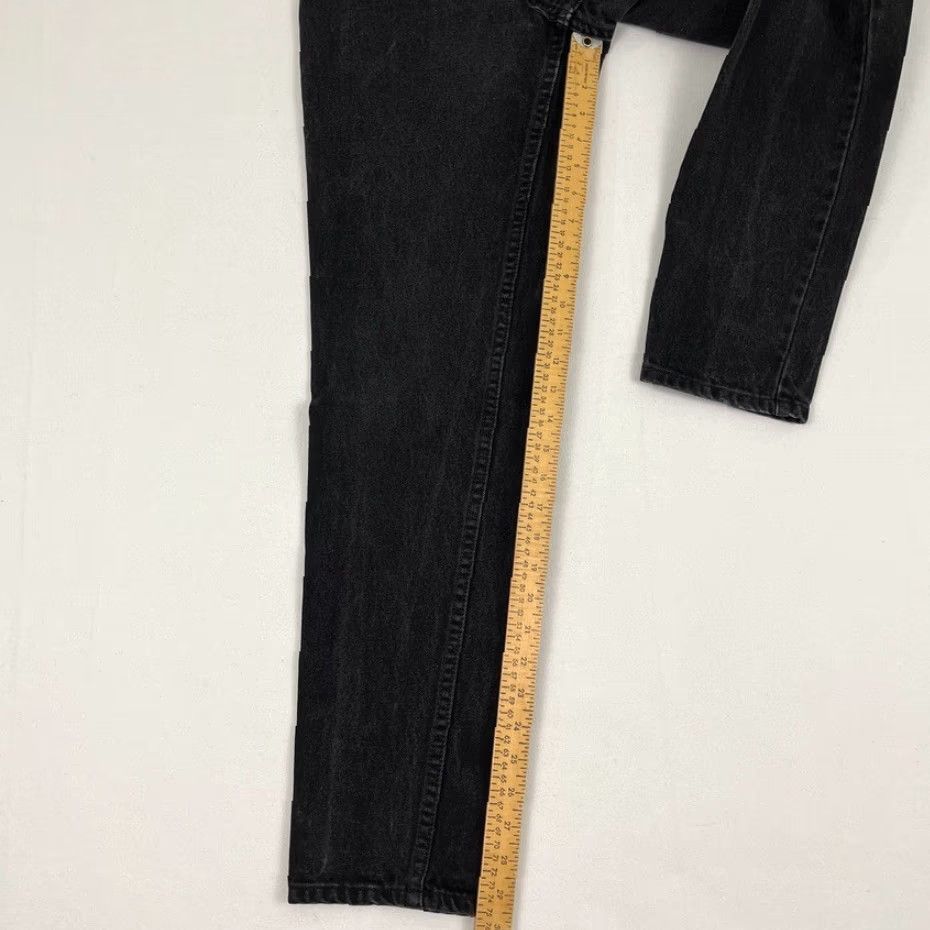 Levi's VTG Levi's Jeans Womens Slim Tapered 912 26 W26 L30 Dark Denim Black 90s Orange Tab Distressed 5-Pocket Mens? No gender specified—Women Size 26" / US 2 / IT 38 - 7 Thumbnail