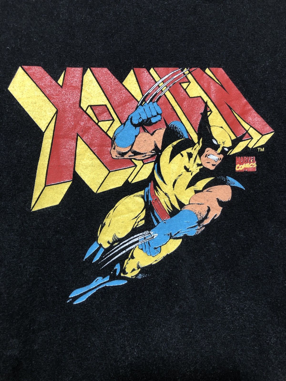Marvel Comics × Vintage Vintage Marvel Comics X-Men Wolverine T-Shirt Size US XL / EU 56 / 4 - 2 Thumbnail