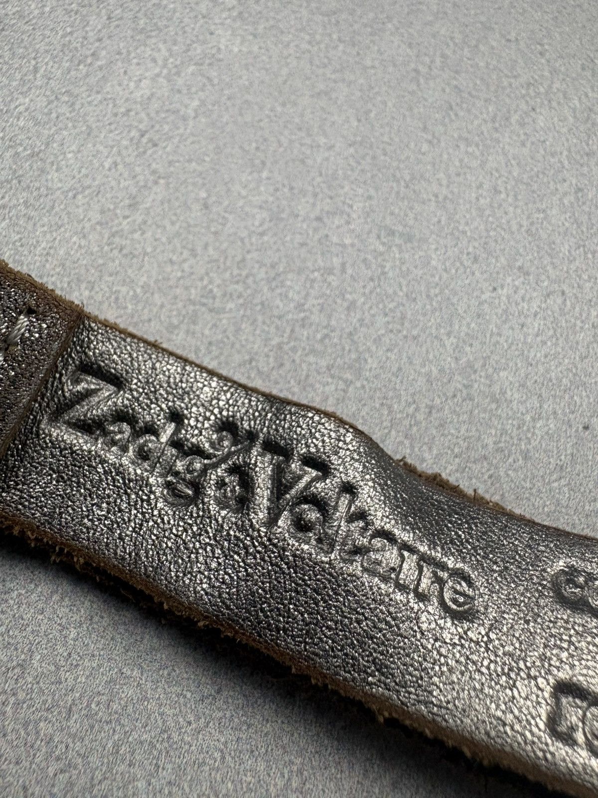 Zadig & Voltaire Zadig & Voltaire Studded Leather Wrap Belt Brown T2 Archive Size ONE SIZE - 13 Thumbnail