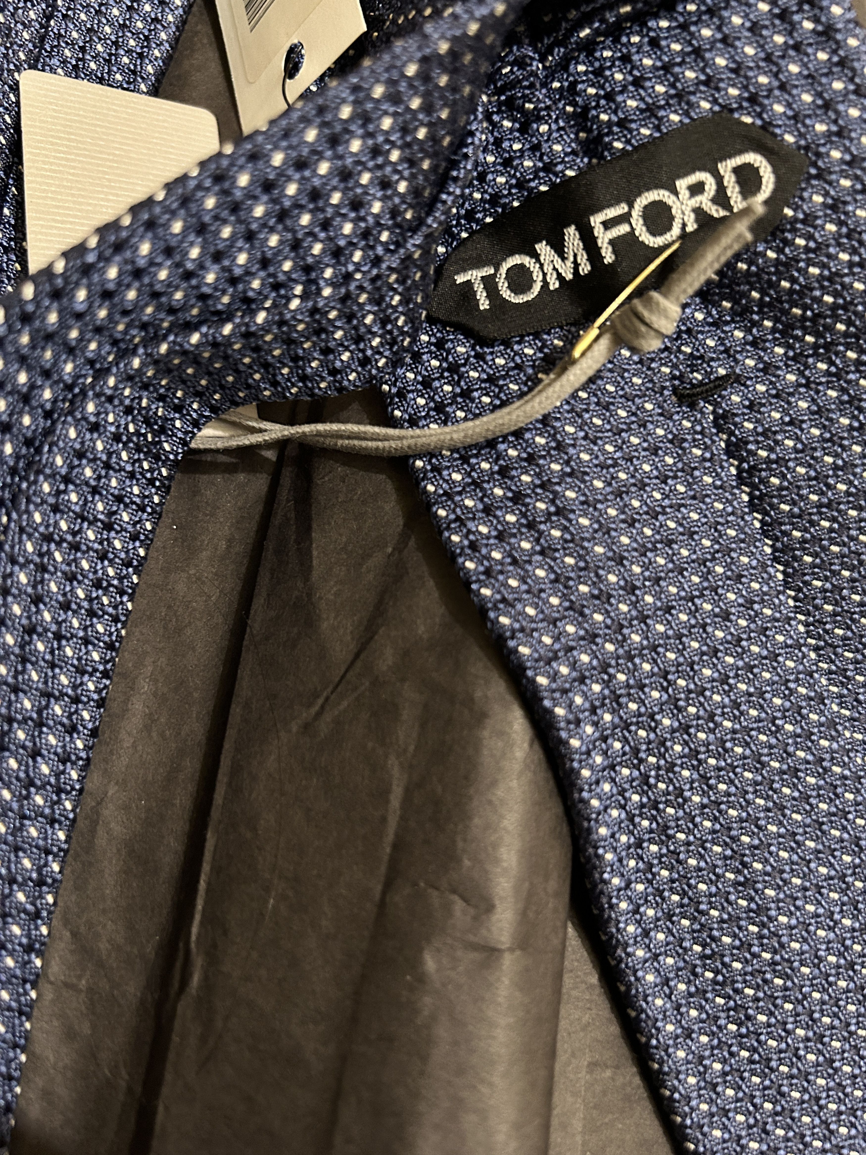 Tom Ford Tom Ford blue Tie Size ONE SIZE - 2 Thumbnail