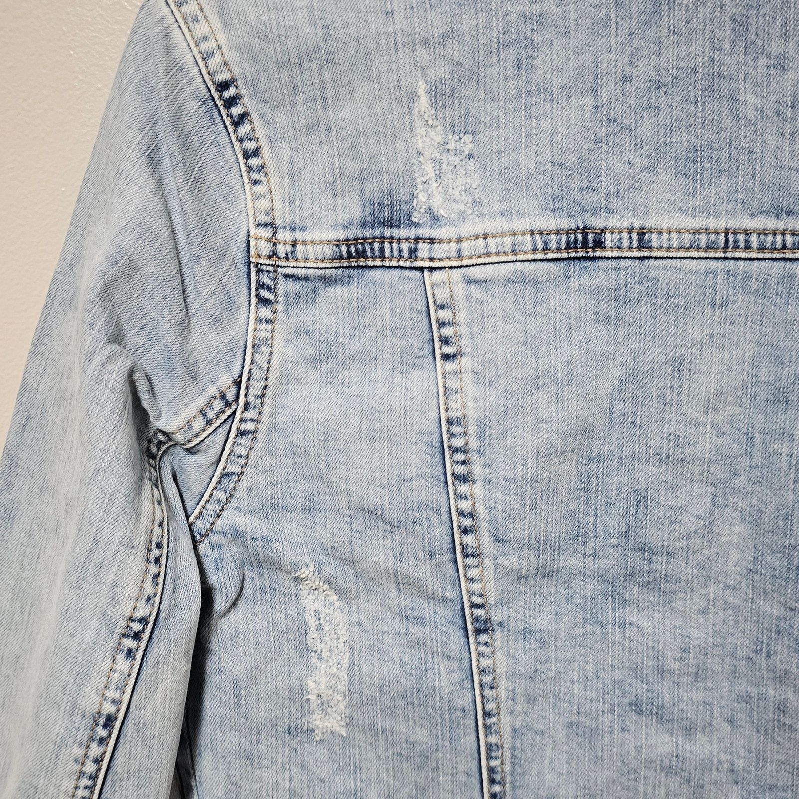 Mavi NWT Women's MAVI Denim Distressed Jacket - Sample SZ Small Size S / US 4 / IT 40 - 7 Thumbnail