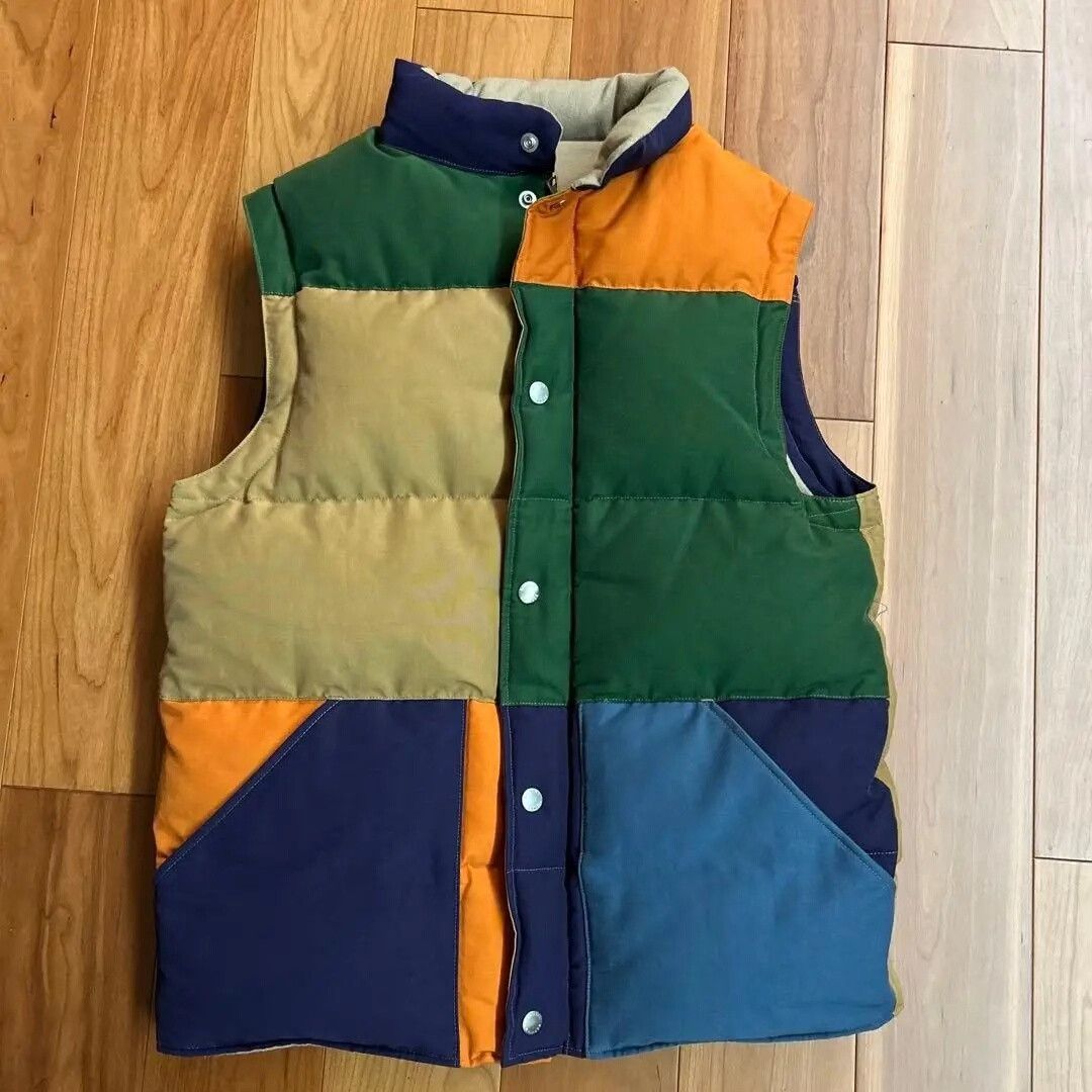 Sophnet. colorful quilted puffer vest for layering Size US M / EU 48-50 / 2 - 1 Thumbnail