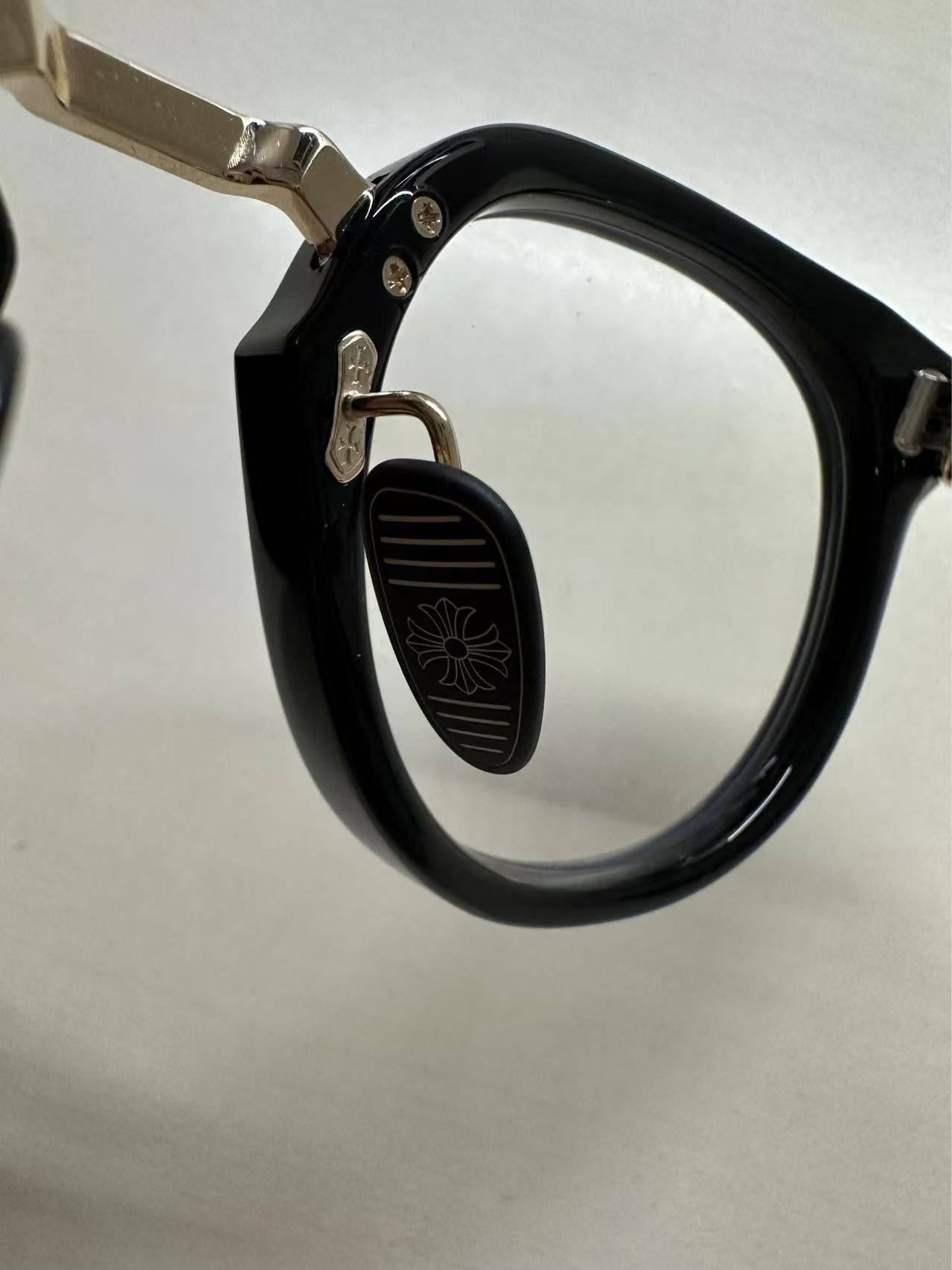 Chrome Hearts Chrome Hearts SAC BK/GP Dagger Glasses Frame Size ONE SIZE - 8 Thumbnail