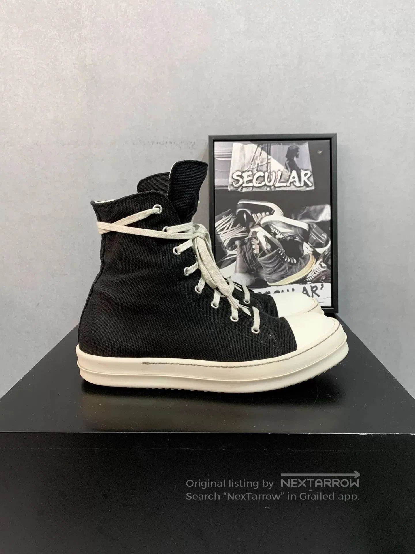 Rick Owens Rick Owens High. Size US 9 / EU 42 - 1 Thumbnail